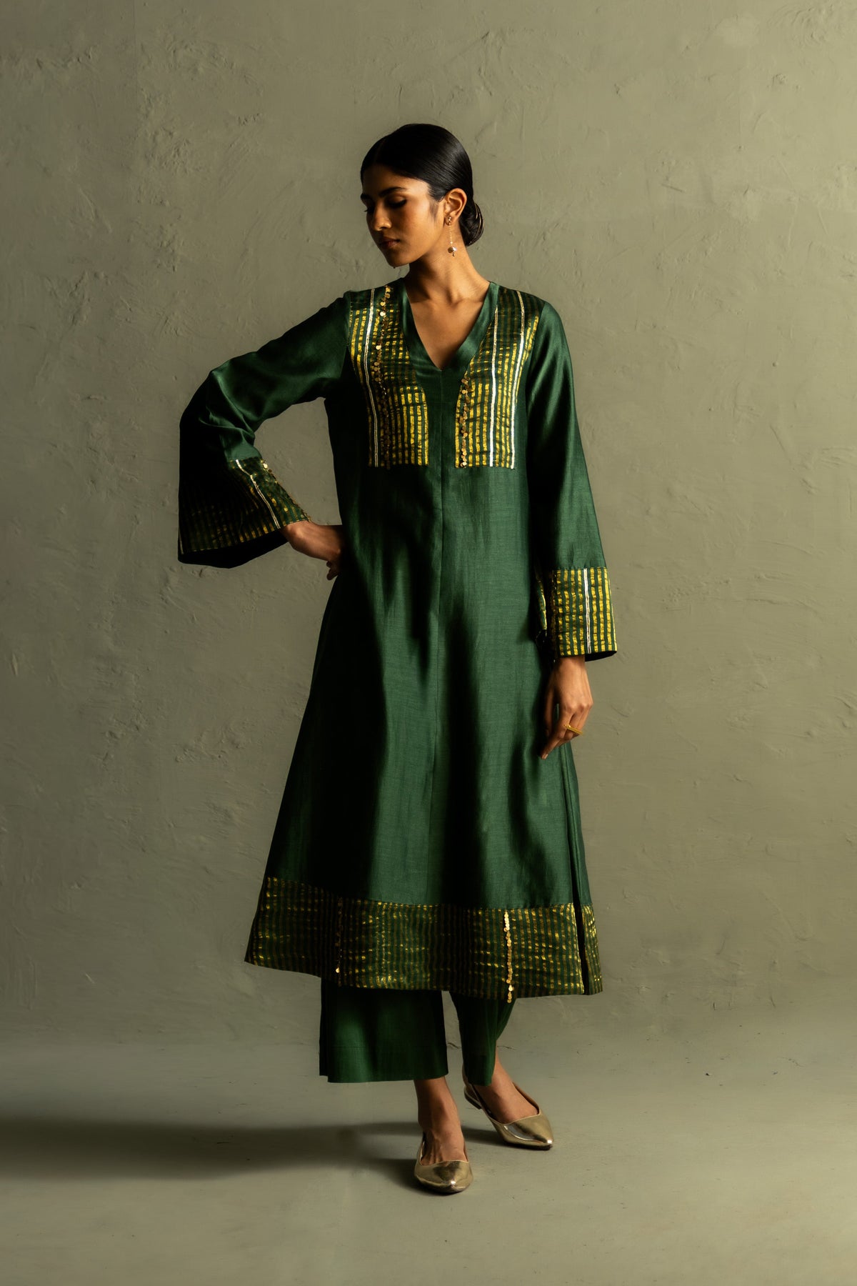 Ojas Flared Kurta Set