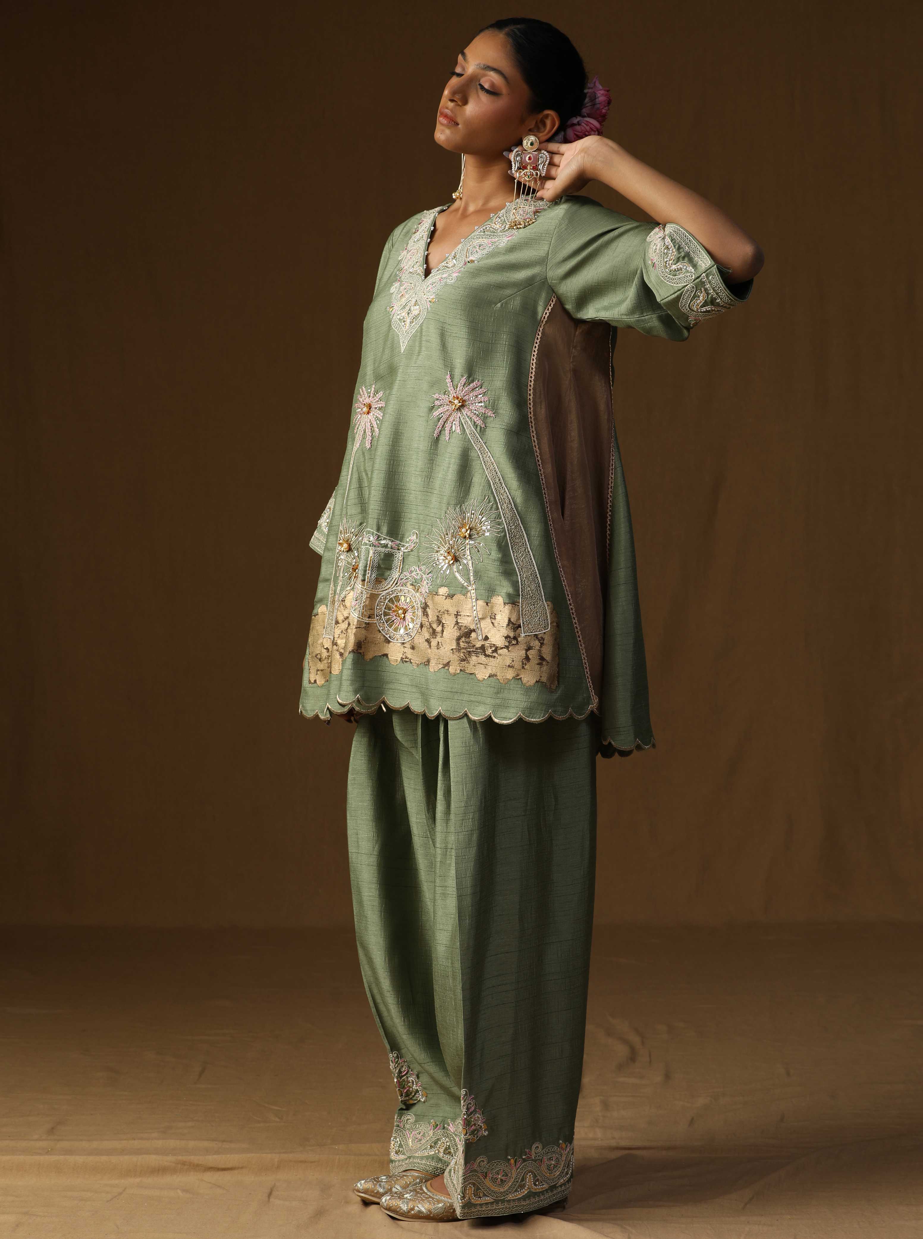 Vanya � Harit Embroidered Suit Set