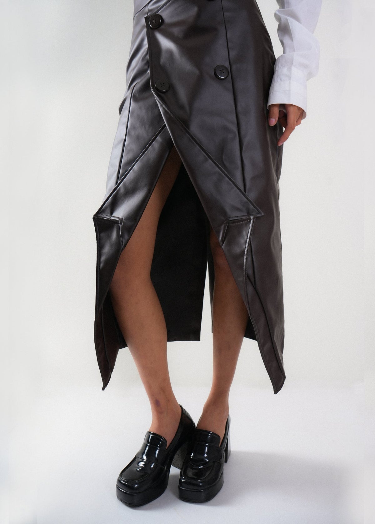 Inverted Coat Skirt