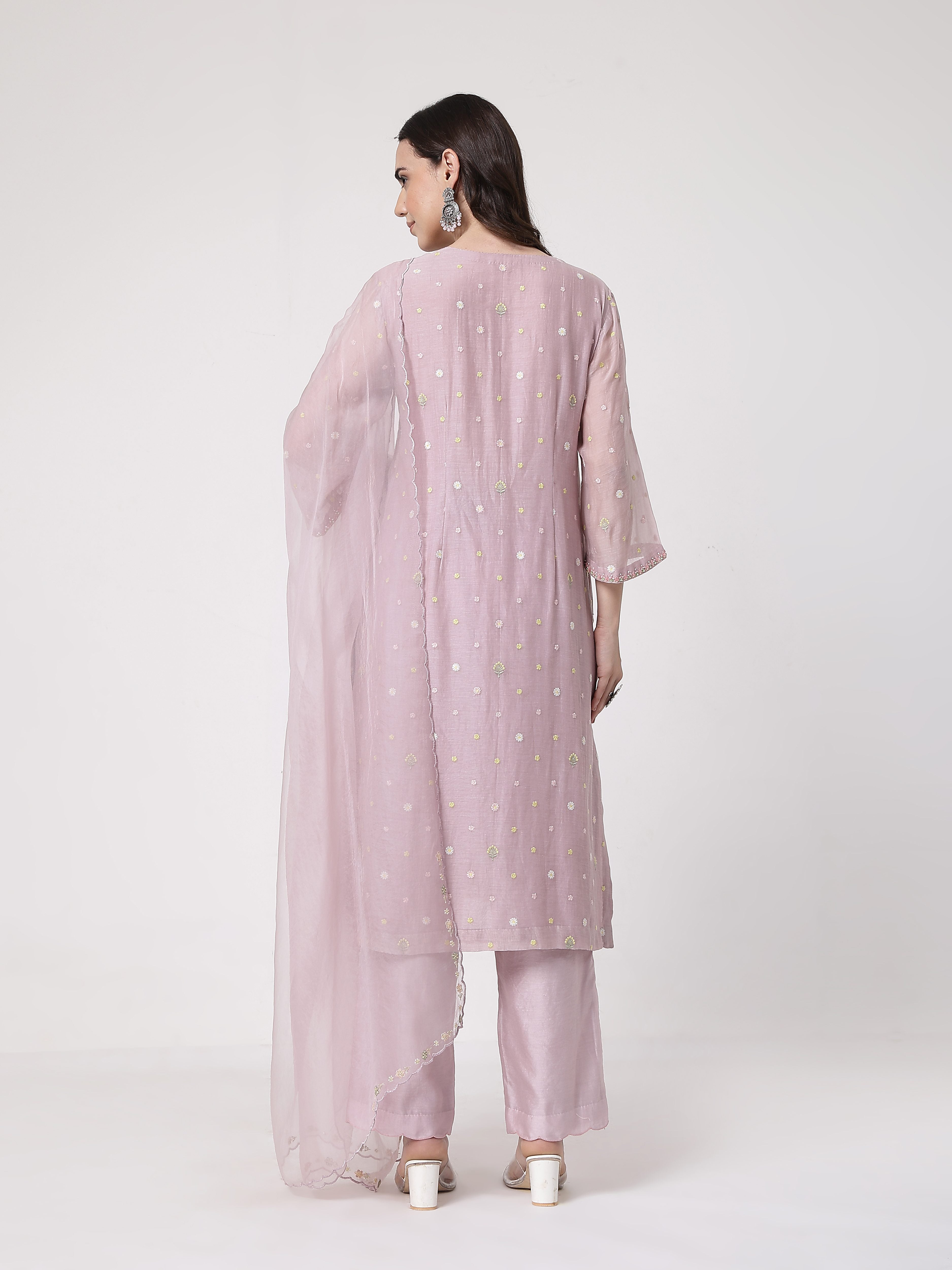 Kamal V Neck Set