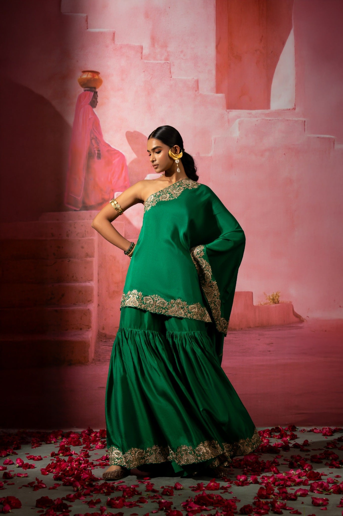 Kairi off shoulder sharara