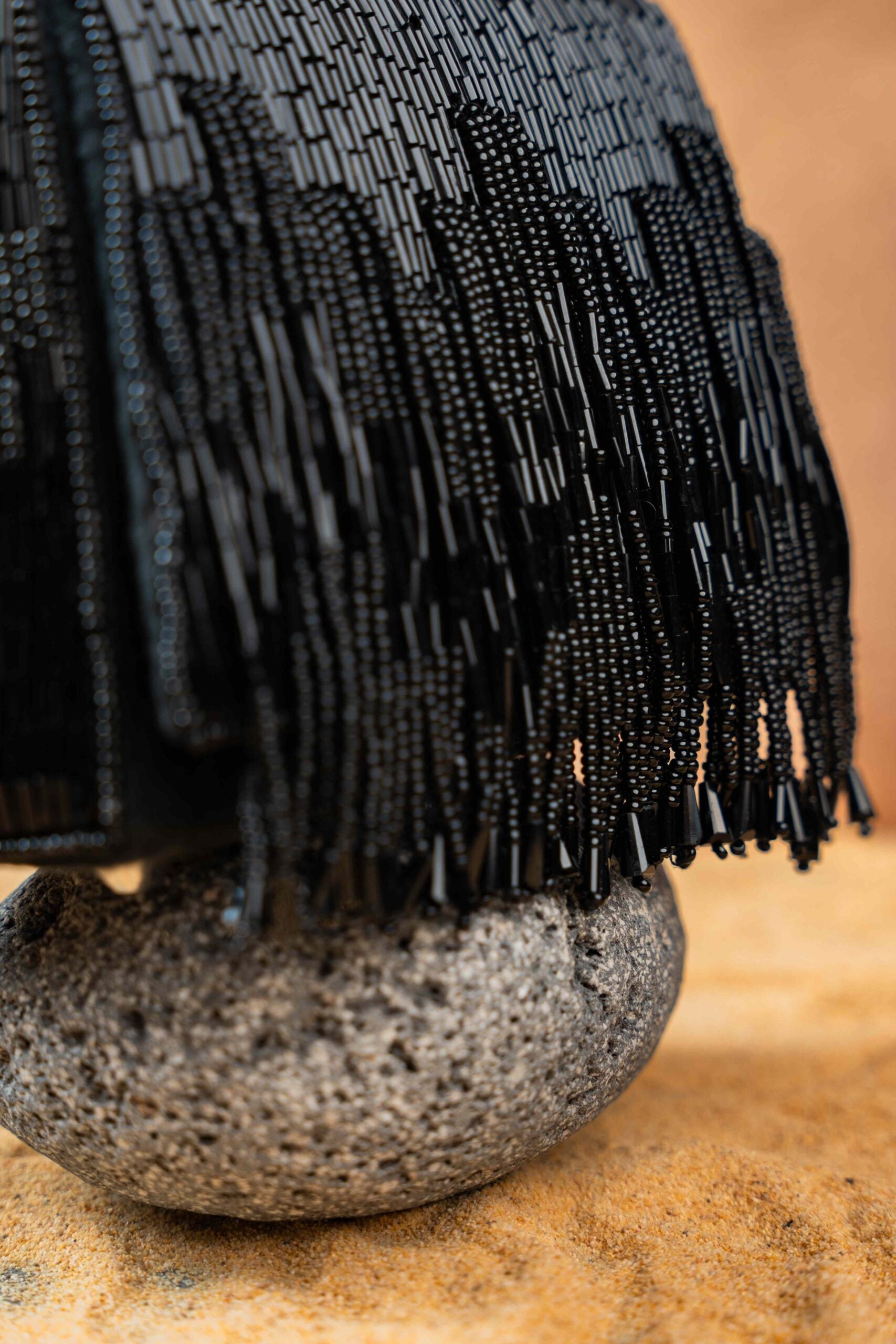 Salli En vie Mini Kasse Tassel Black
