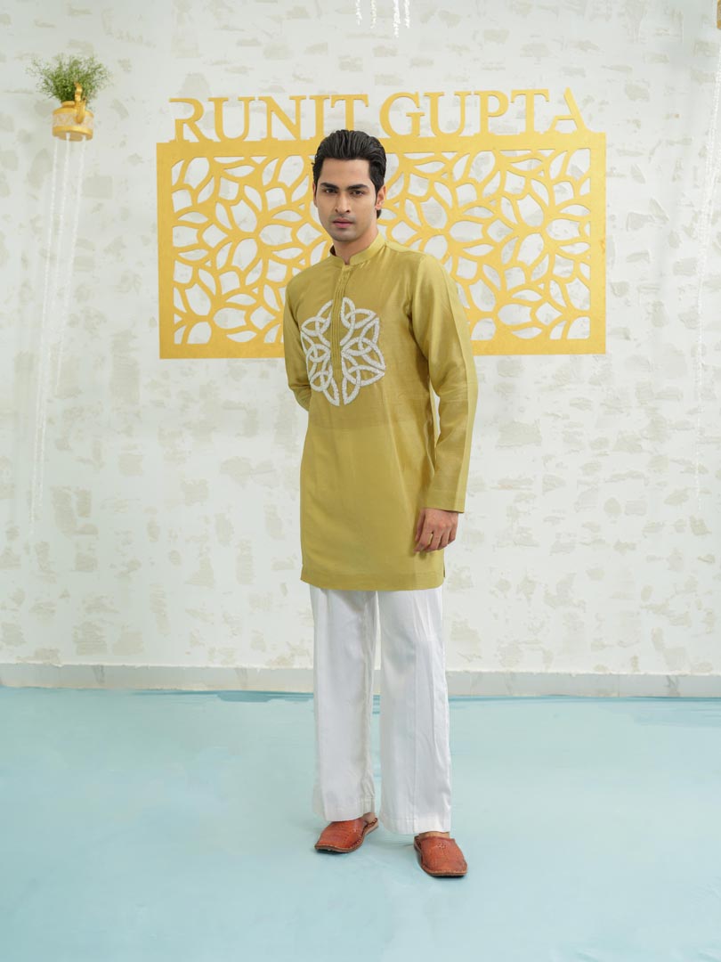 Fresh Moss Infinity kurta set