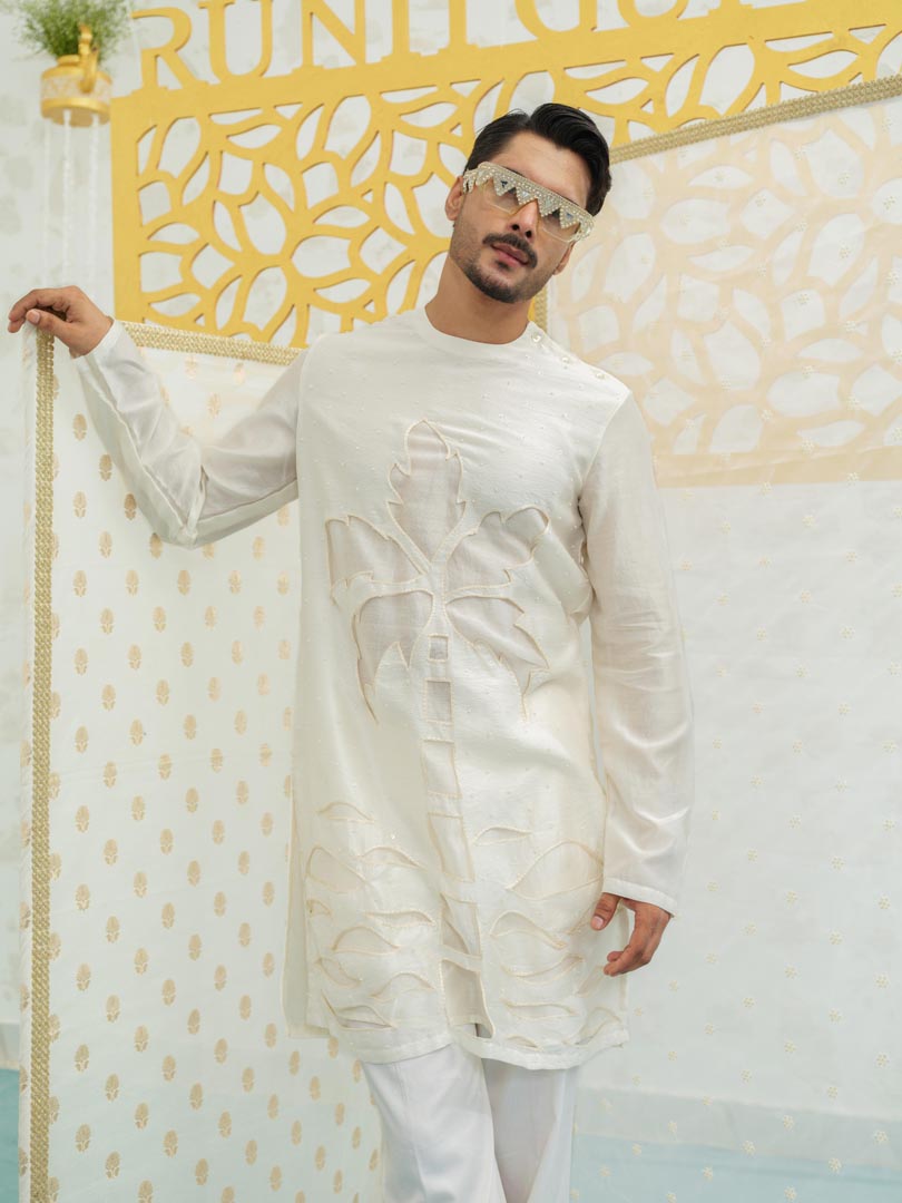 PalmTree Cutwork Kurta set