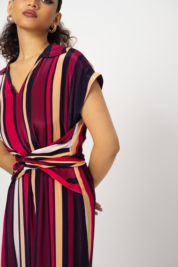 Belted dress MN-24-102-M