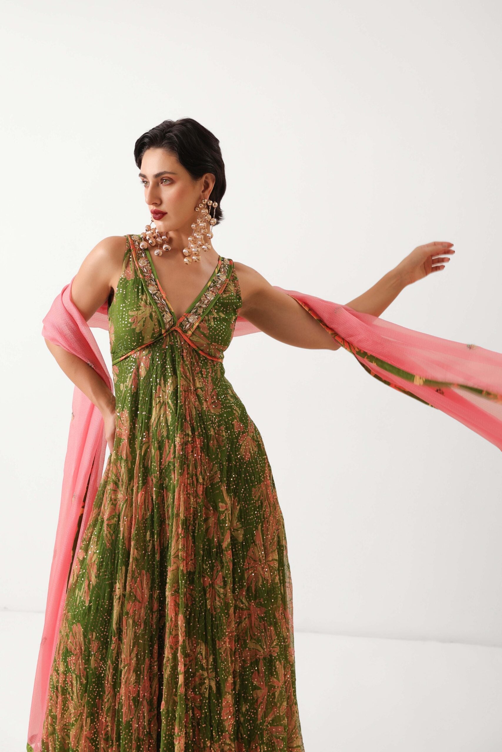 Subo-drishti Anarkali Set