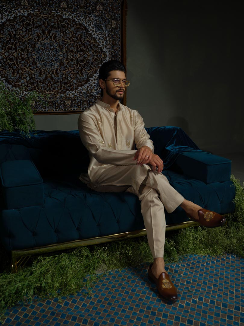 Glitter Metal Kurta set