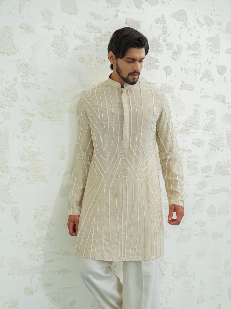 Abstract Geometry Kurta set