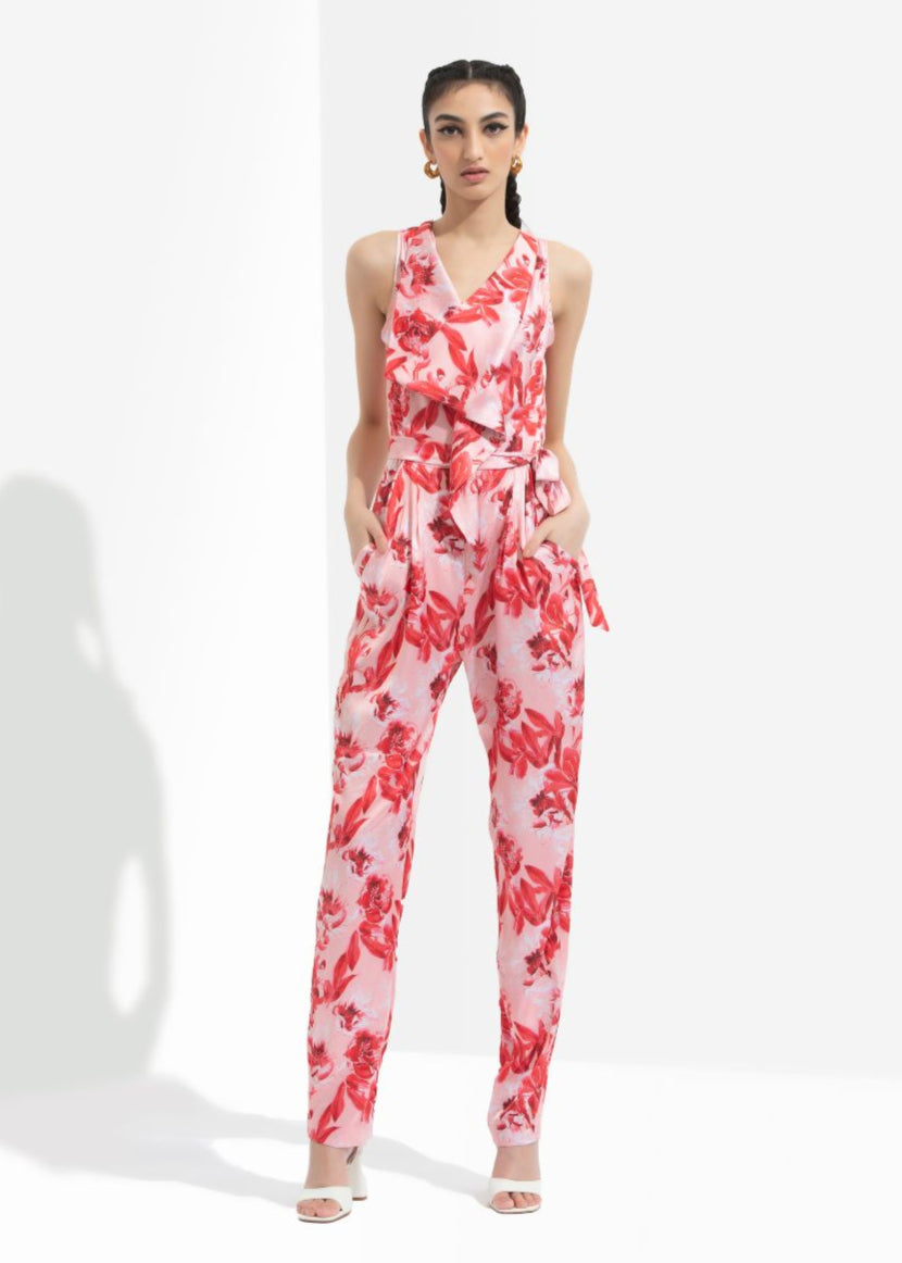 Mirrai Printed Jumpsuit