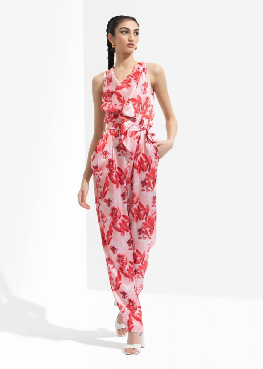 Mirrai Printed Jumpsuit