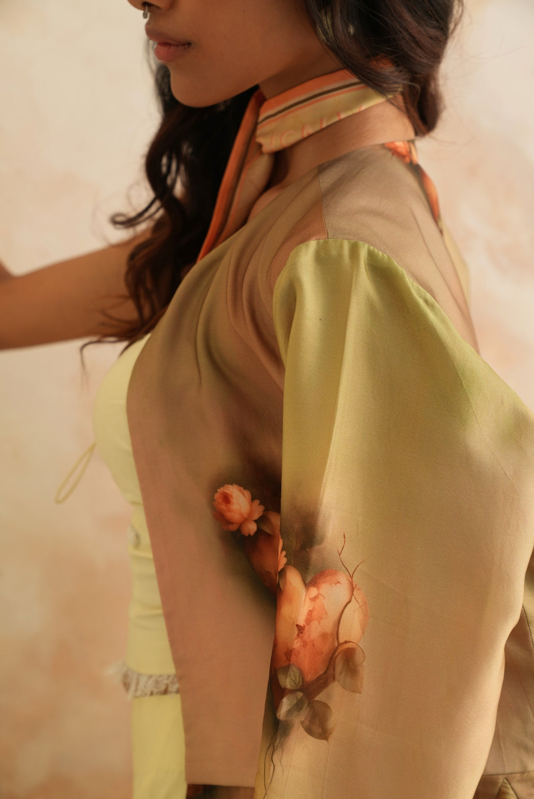Luxury Satin Mirage Shirt - Elegant Fluid Evening Wear