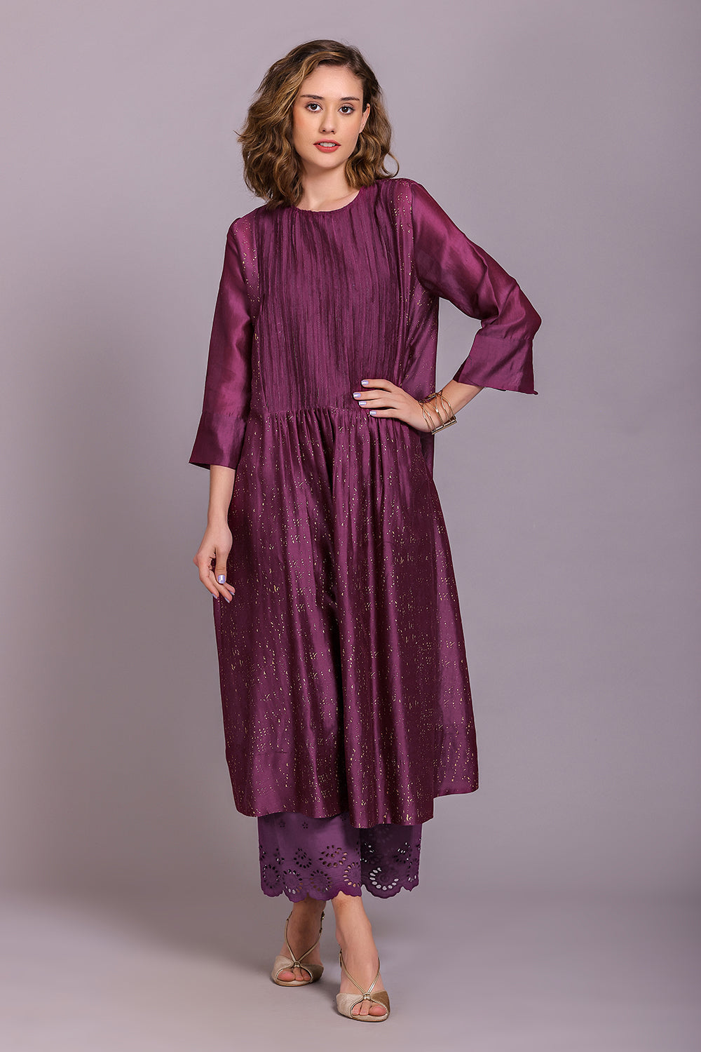 Iris-Kurta-Set-Of-2-Pcs - Auraya Fashion - Karuna Khaitan - #tag1# - #tag2# - #tag3# - #tag3#