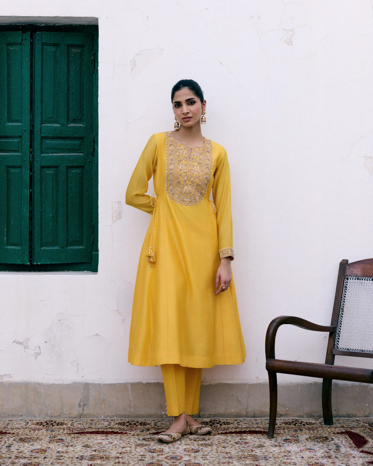 Sunlit Heirloom Anarkali