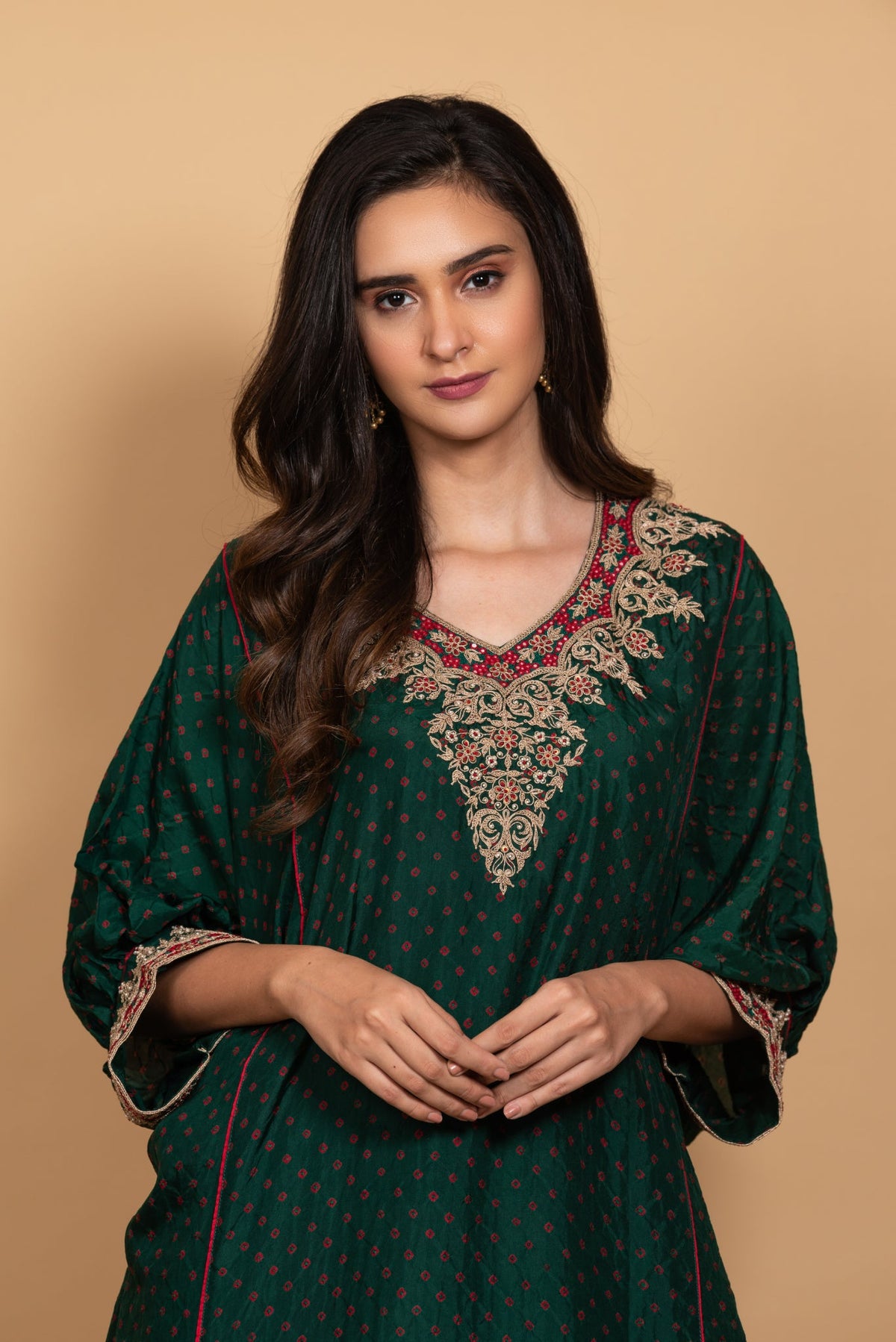 cord kaftan set