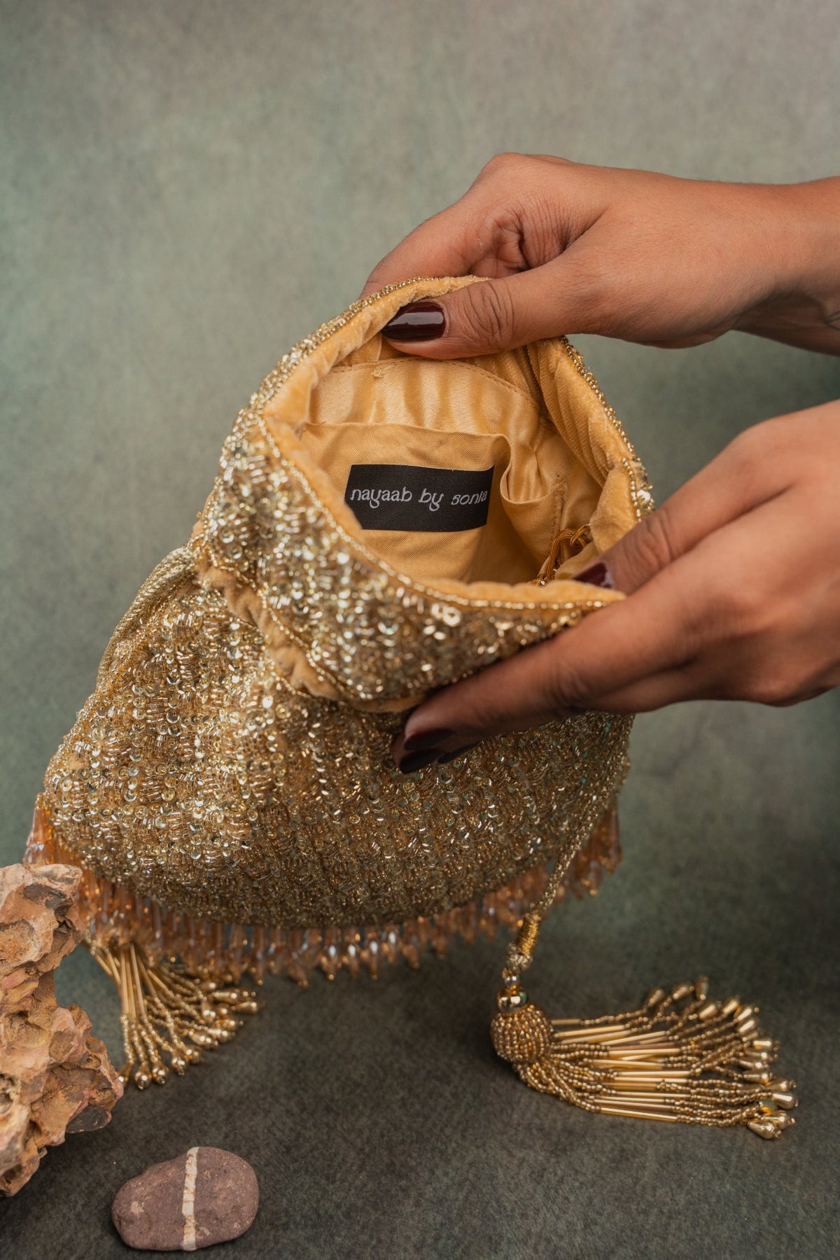 Shimmer Viel Gold