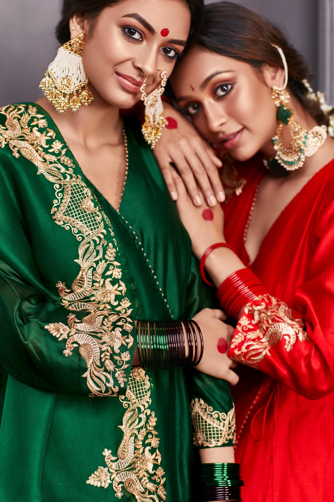 Peacock Angrakha set
