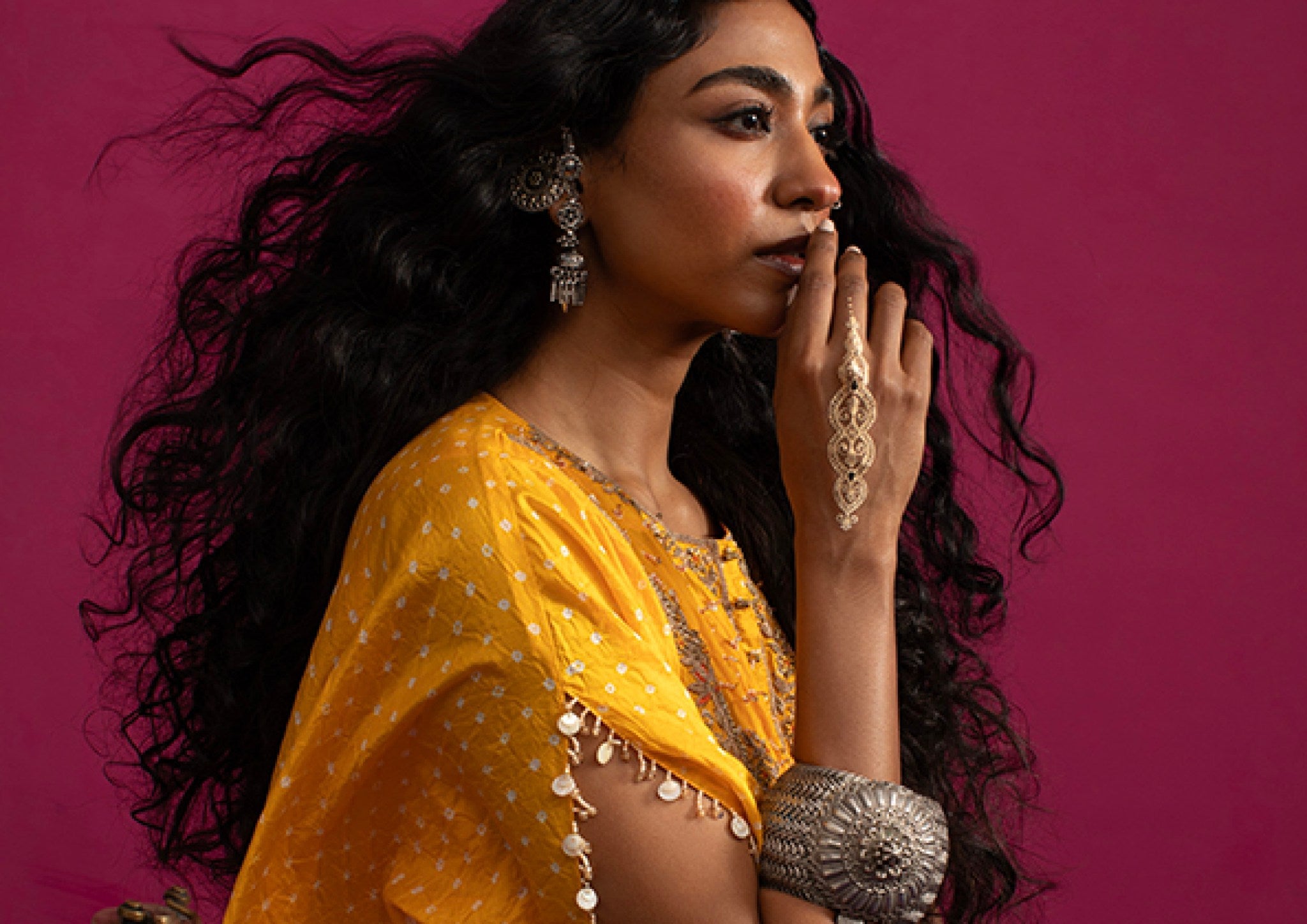 Mangalya ommbre kaftan