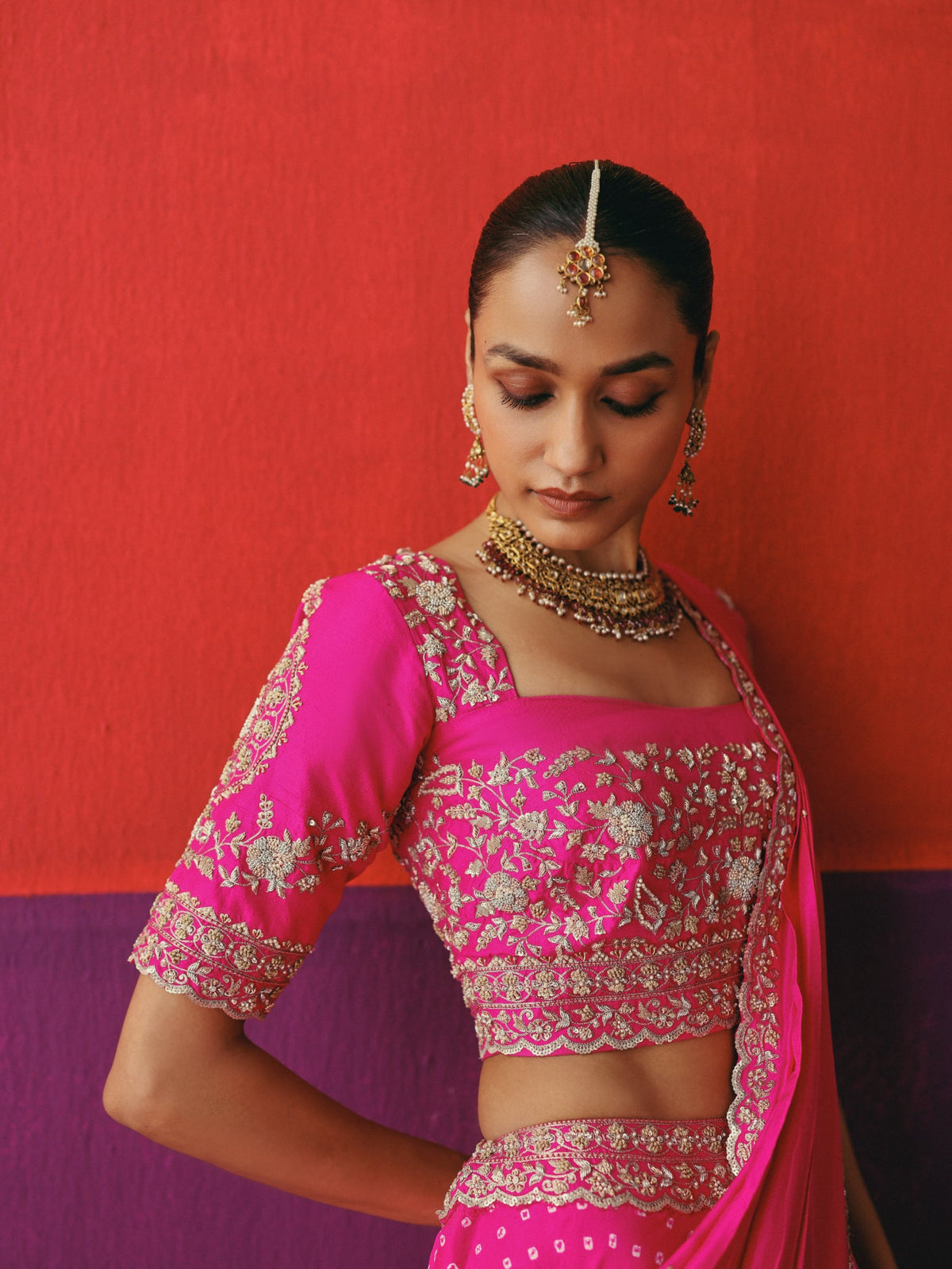 Jhoom lehenga