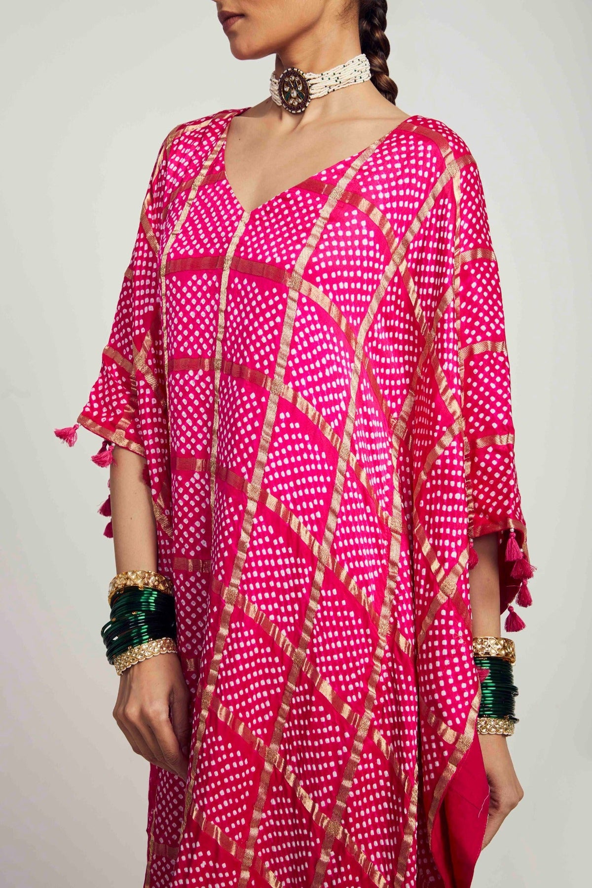 Gharchola kaftan