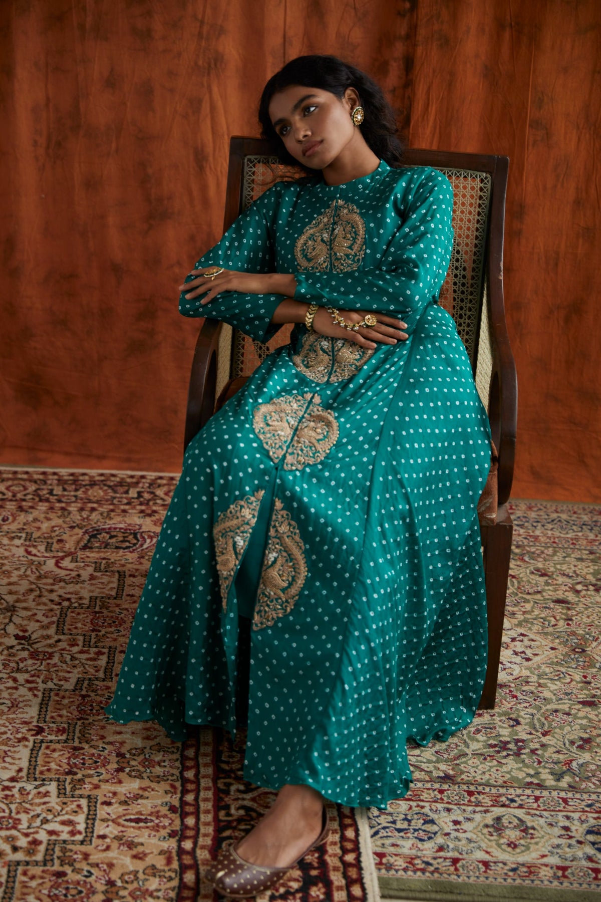 Bandhni signature gown