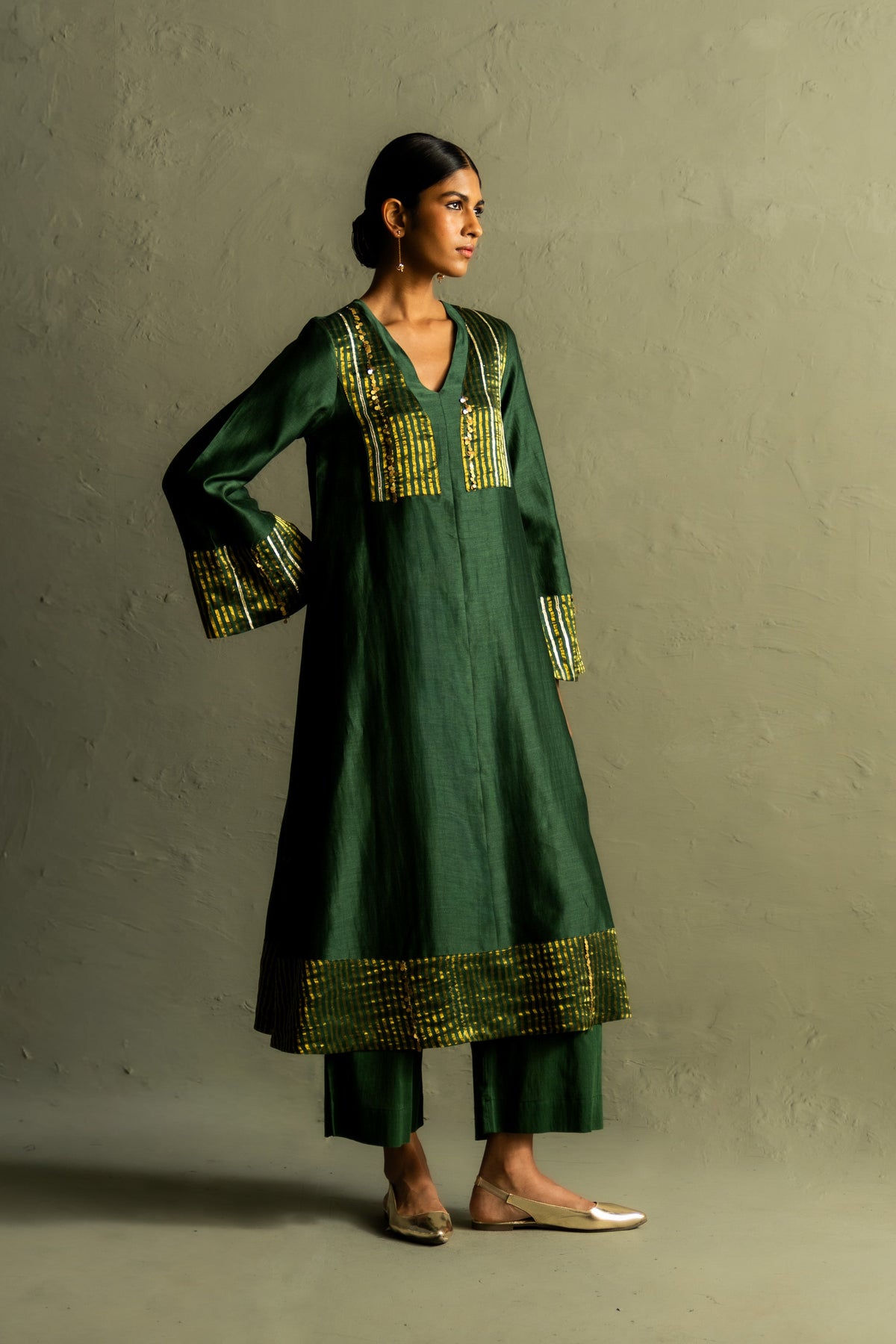 Ojas Flared Kurta Set