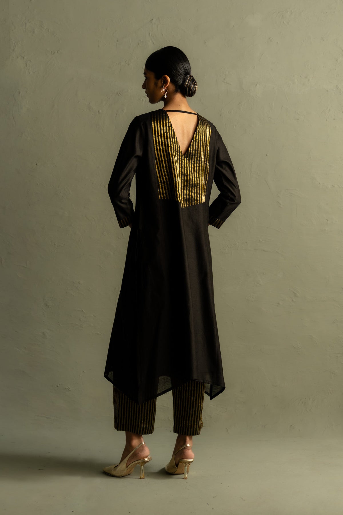Ojas Tissue Patch Kurta Set
