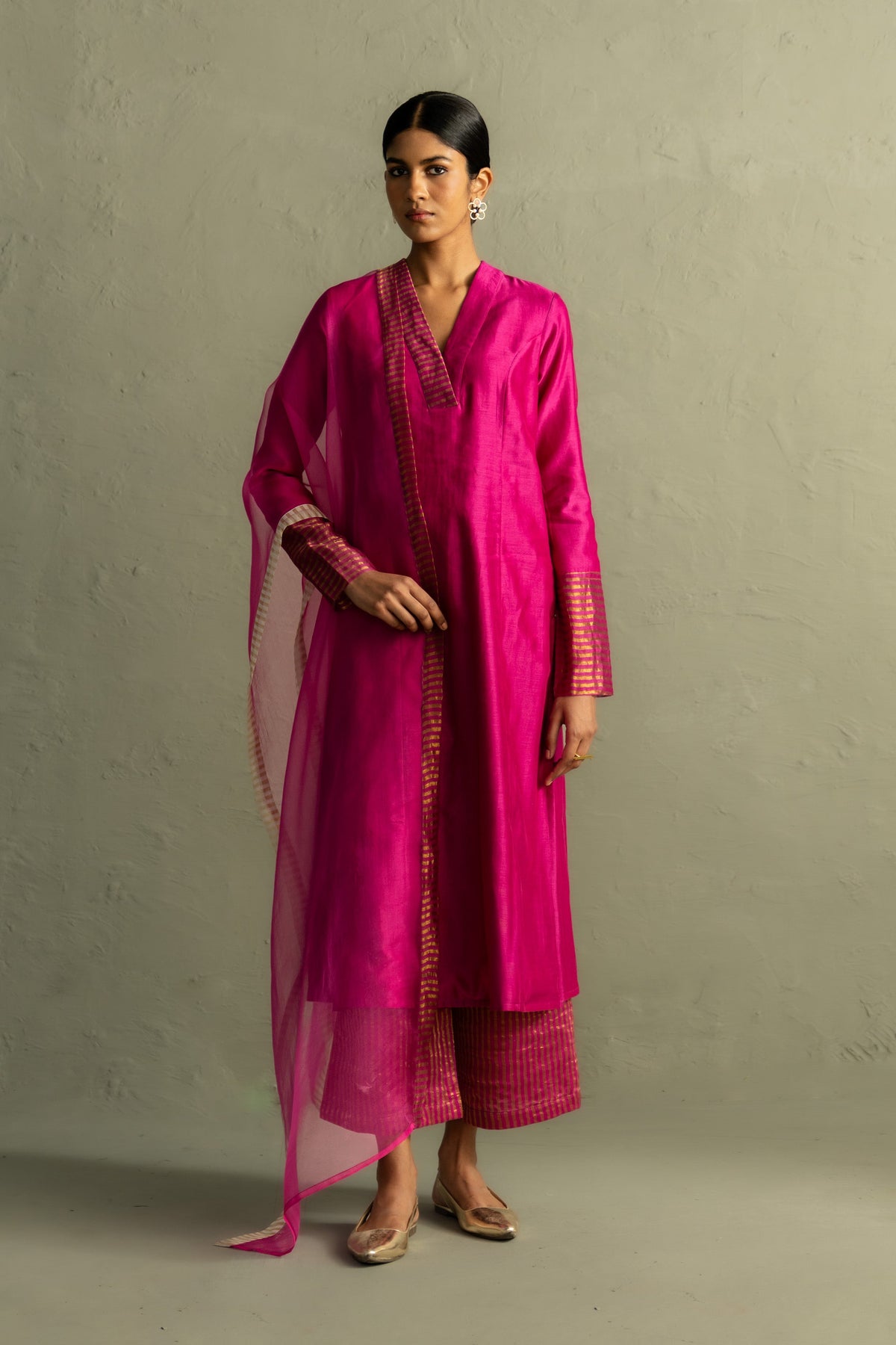 Ojas Fuschia Pink Kurta Set