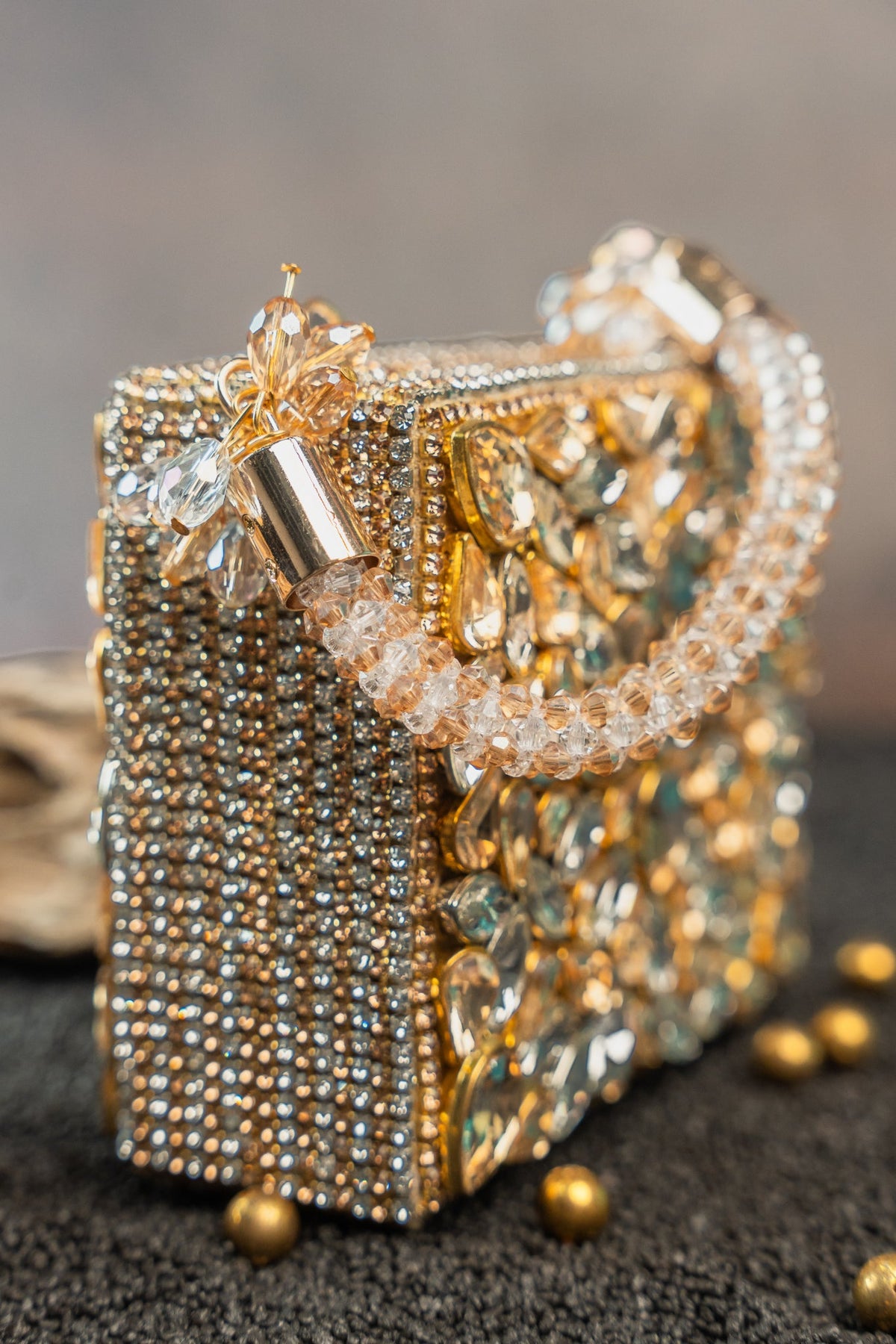 Diamond Casket Silver Gold Mini