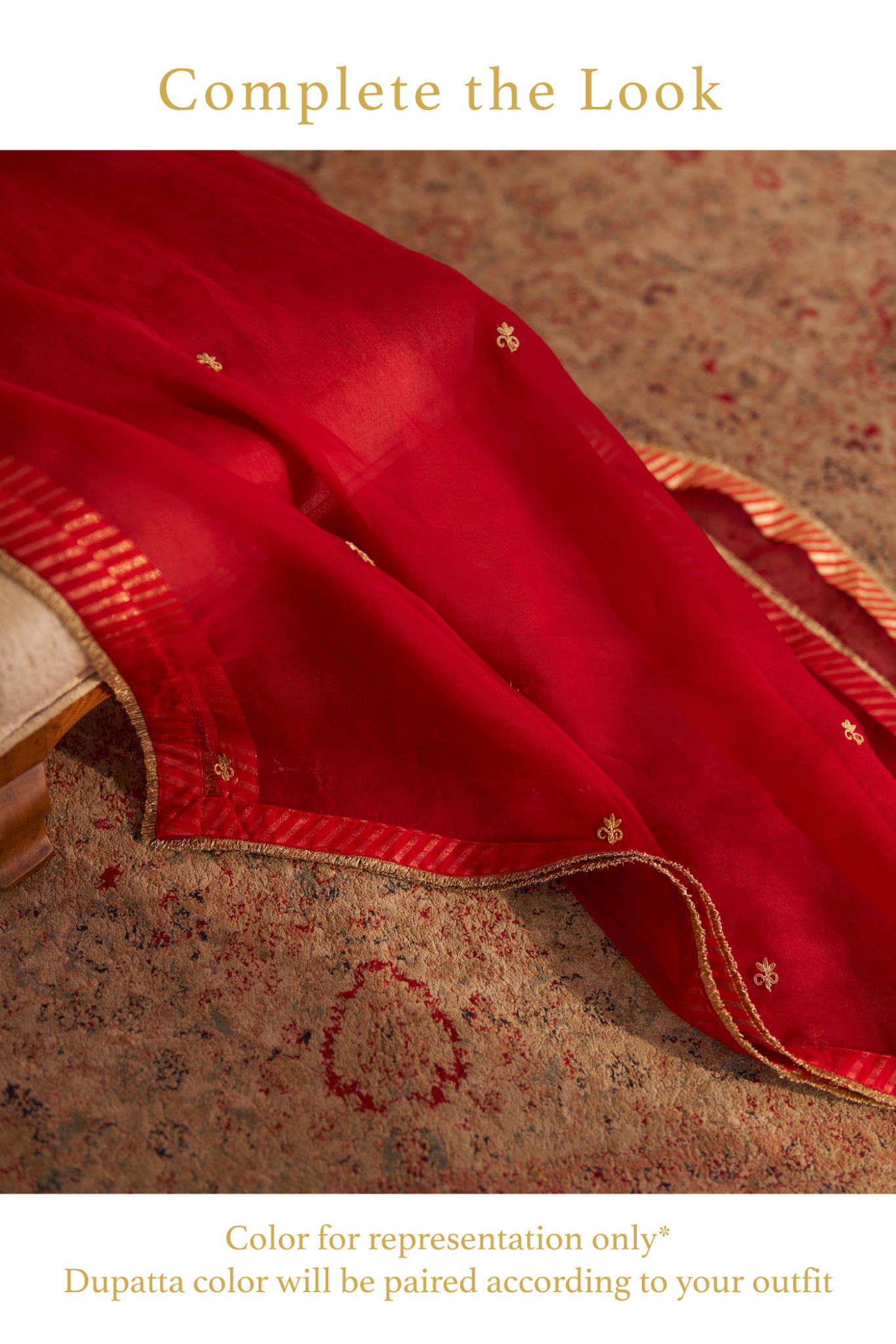 KAYRA - SHORT GATHERED CHAUGA WITH SALWAR