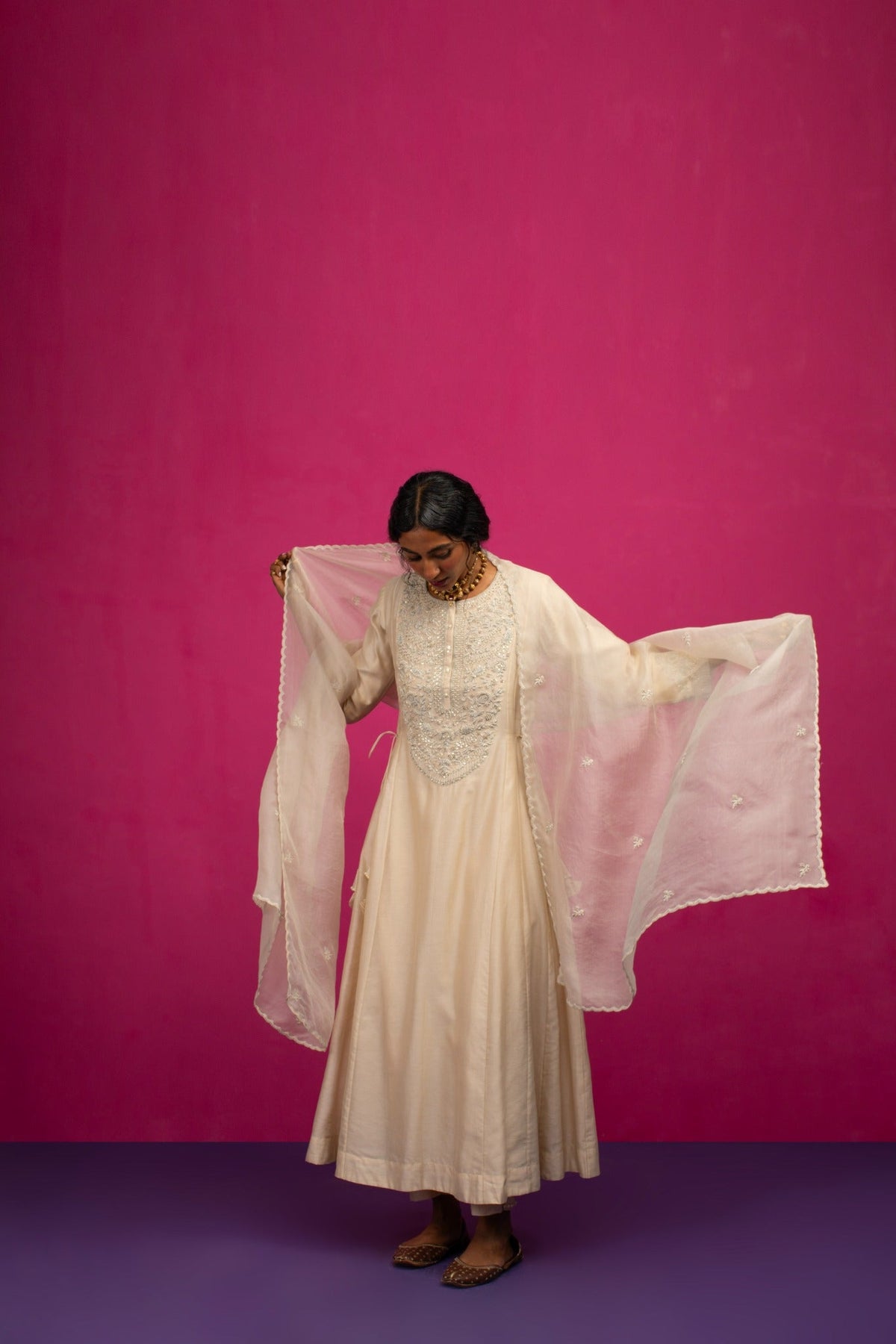 Pearl anarkali