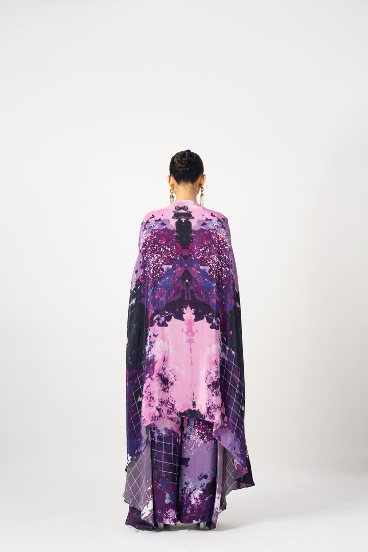 Cape pant set MN-24-109-M