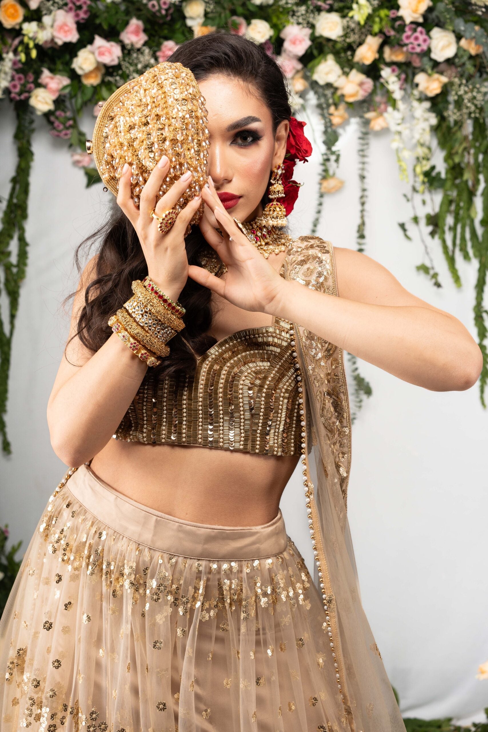 Pristine Bolso Gold