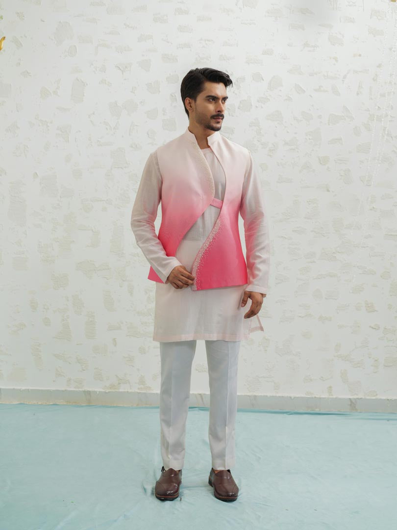 Pink Ombre Wave Bundi only