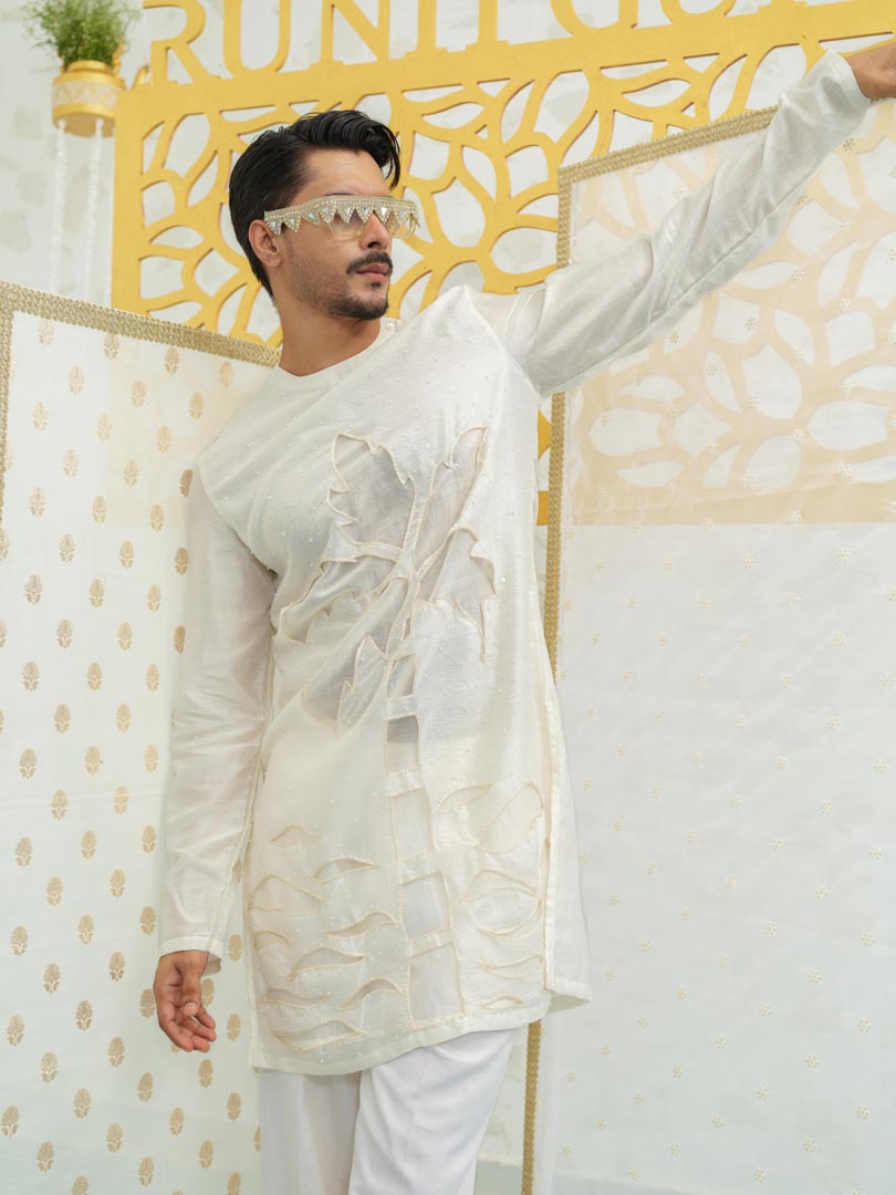 PalmTree Cutwork Kurta set