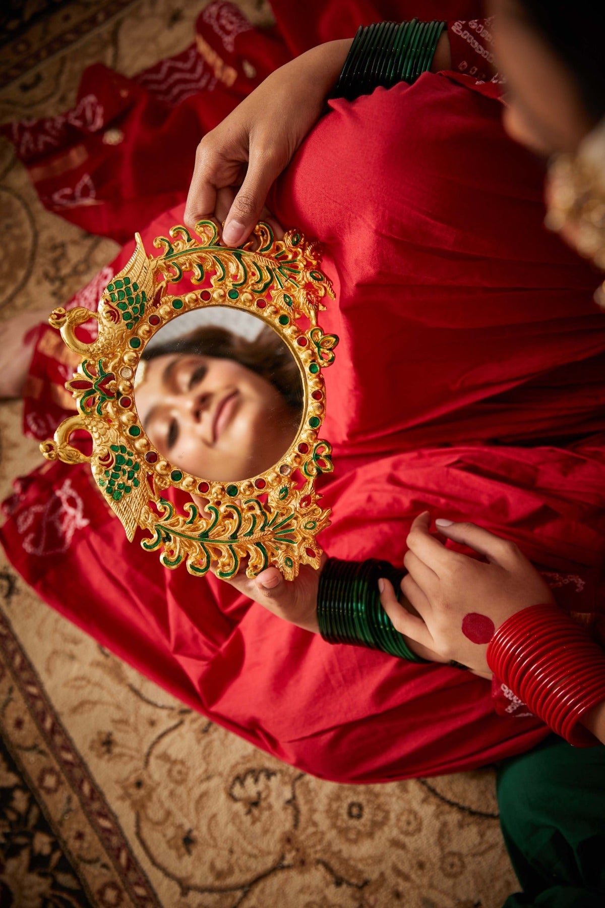 SAAZ Gharchola Gharara set