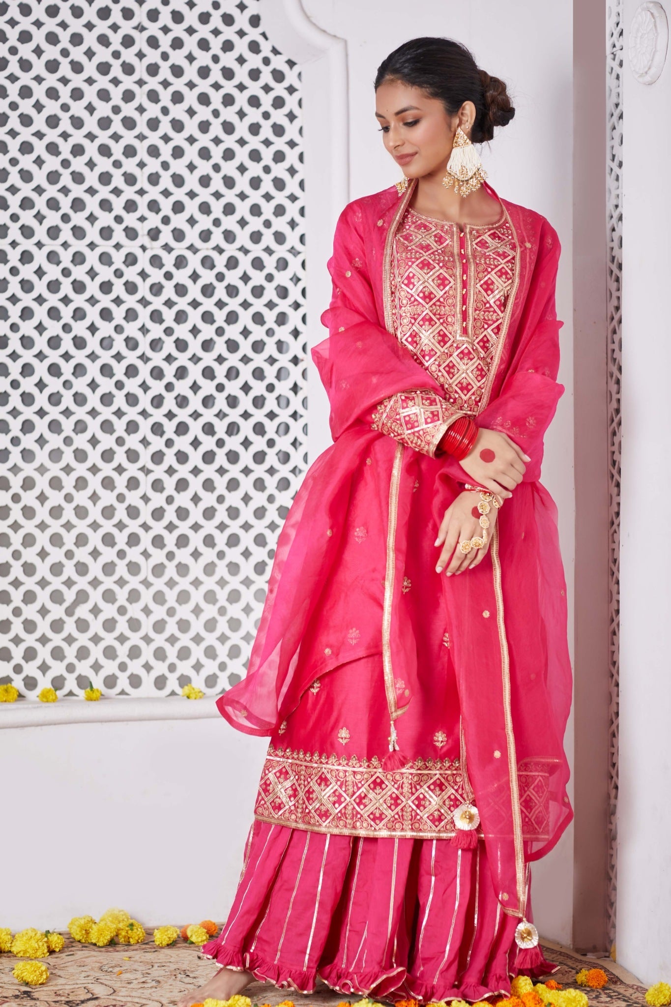 Signature sharara set