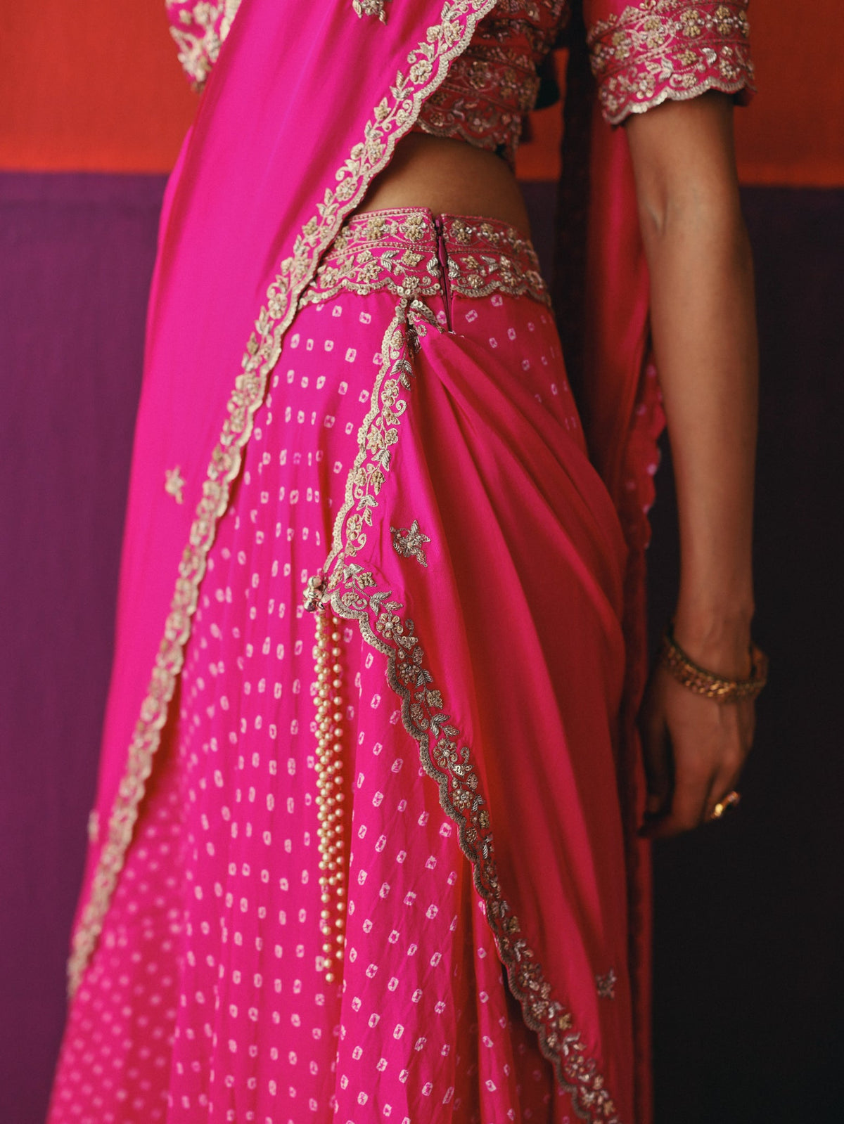 Jhoom lehenga