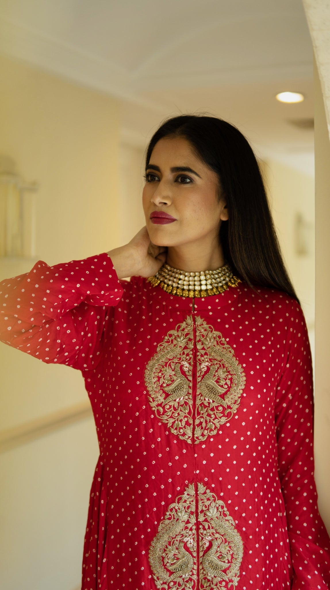 Bandhni signature gown