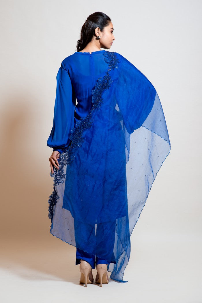 Electric Blue Suit Set