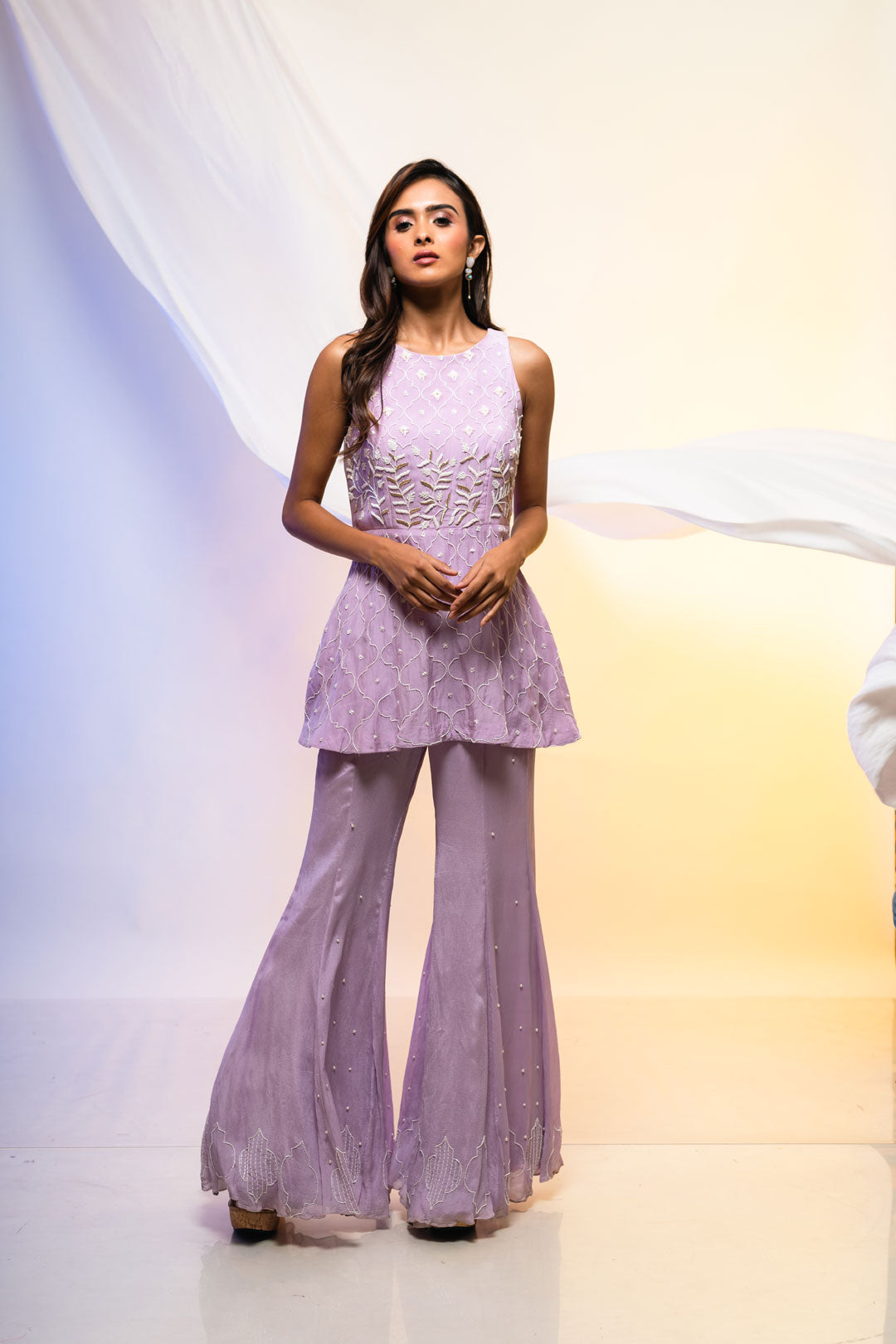Serene Peplum Set