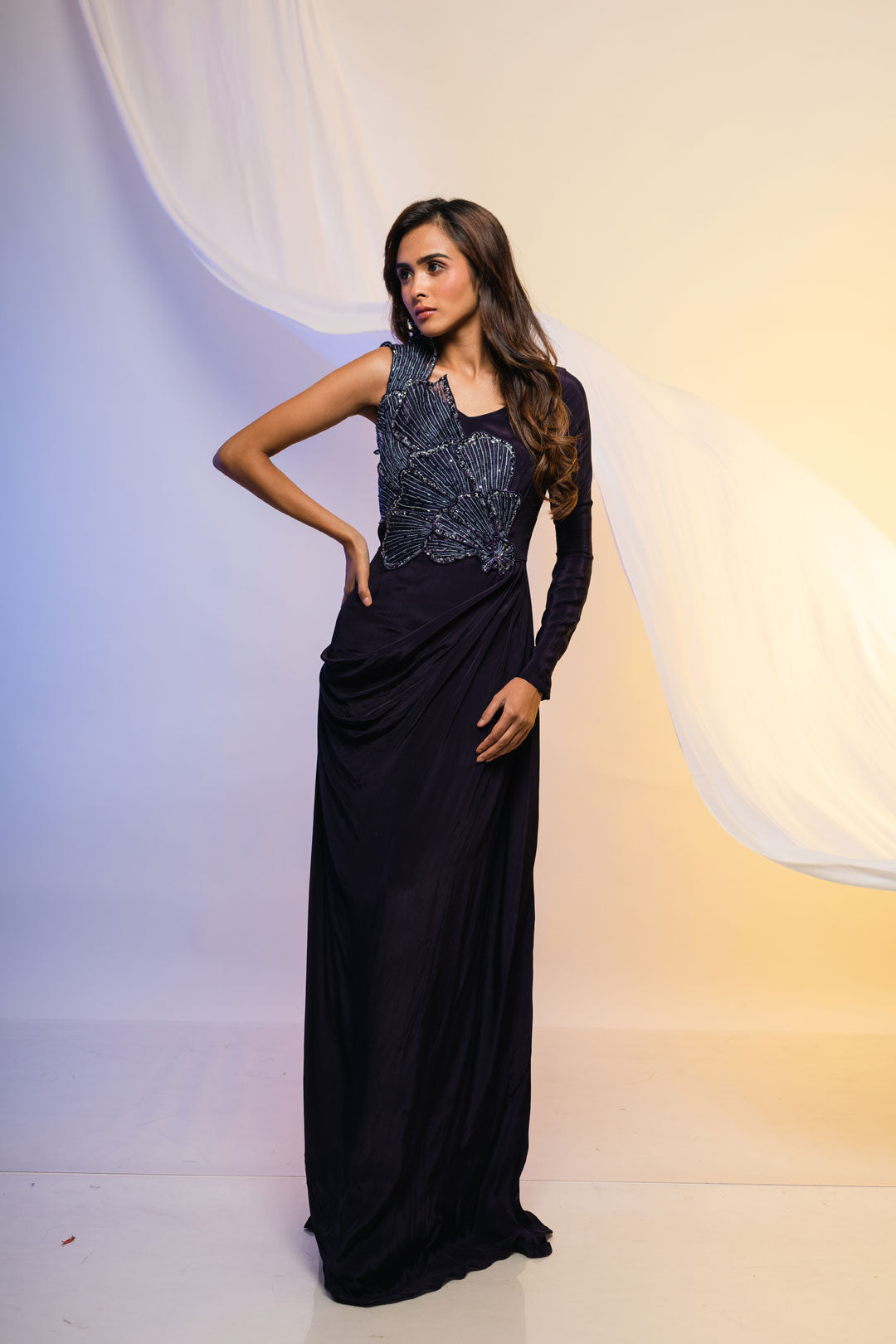 Haze Draped Dress