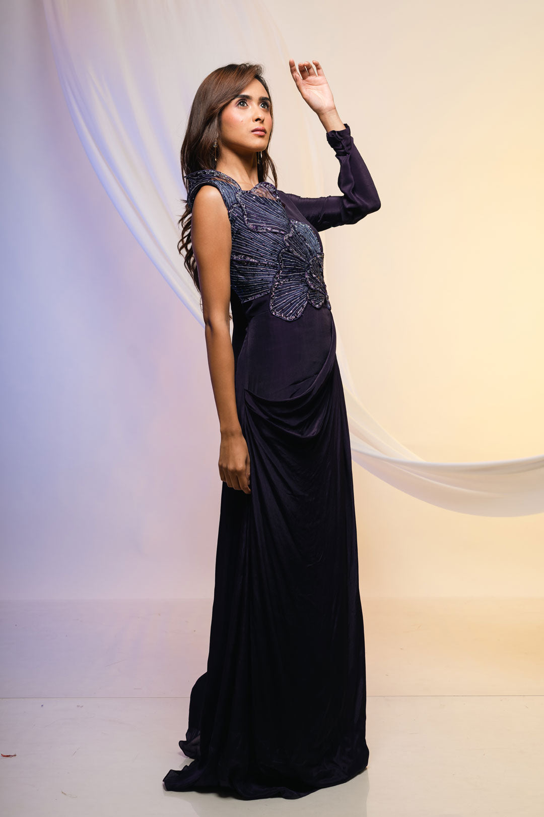 Haze Draped Dress