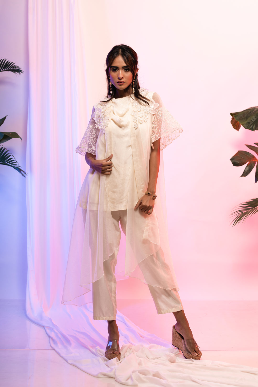 Ivy Cape Jacket Set