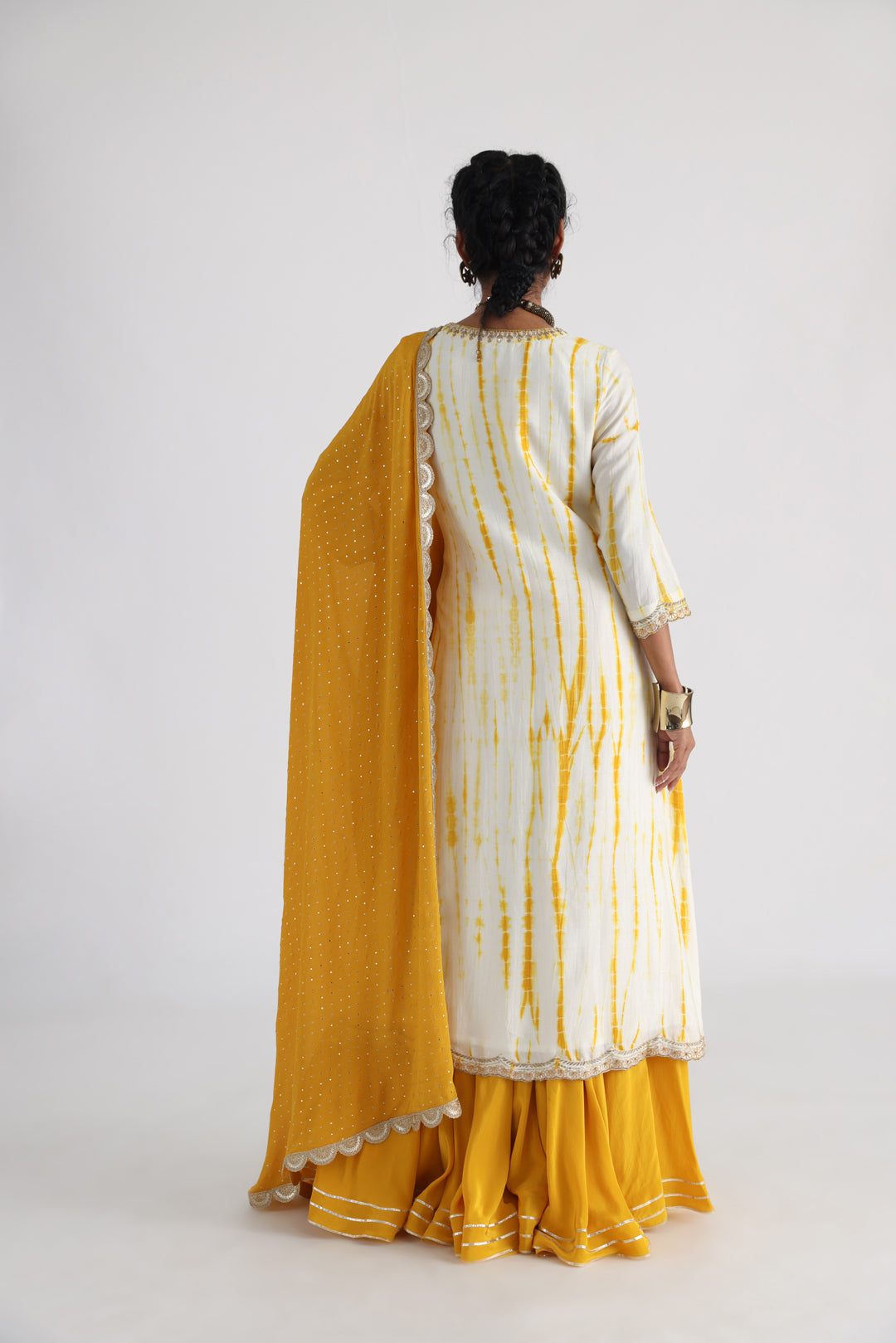 Leheriya sharara set