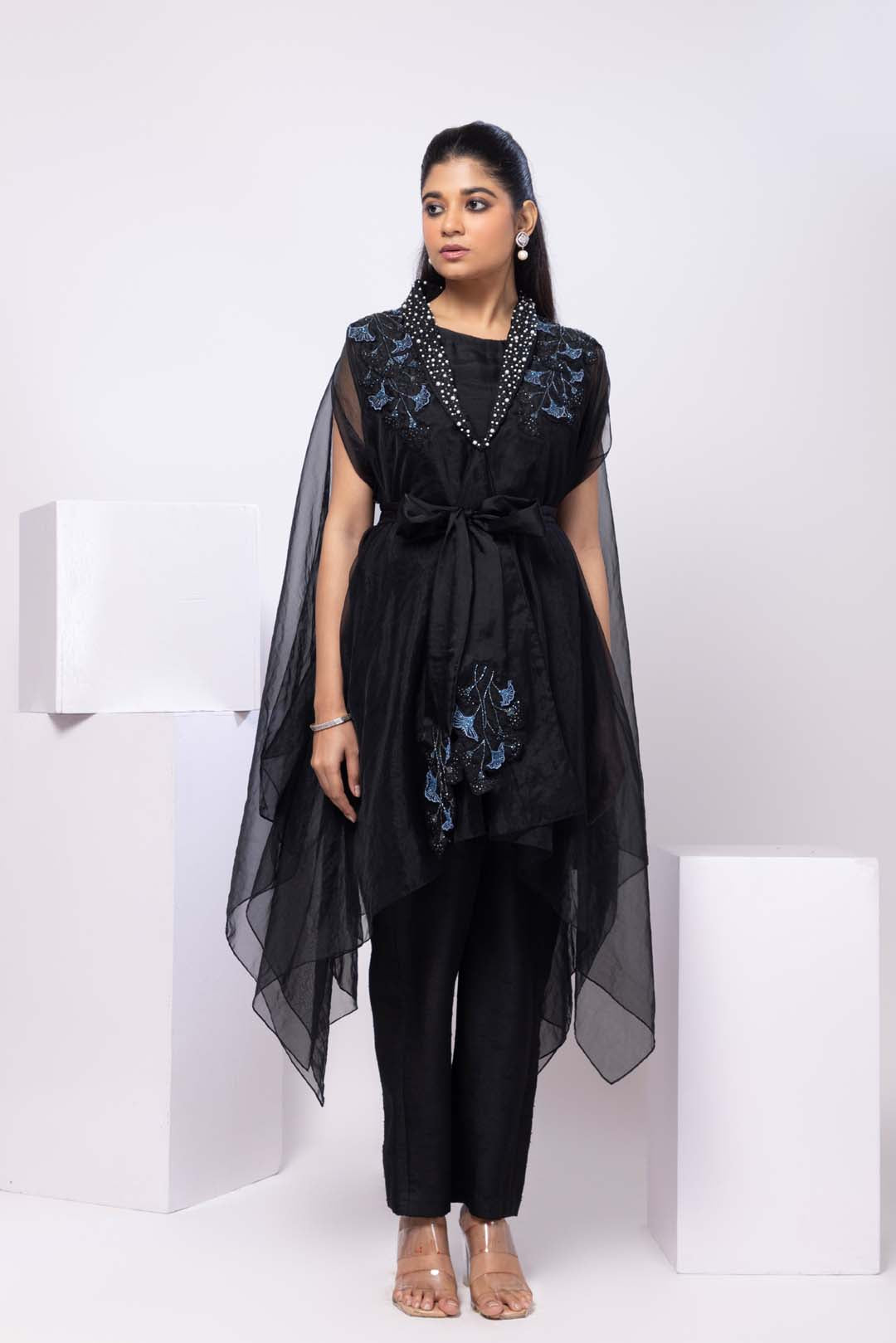 Black Nyra Co Ord Set