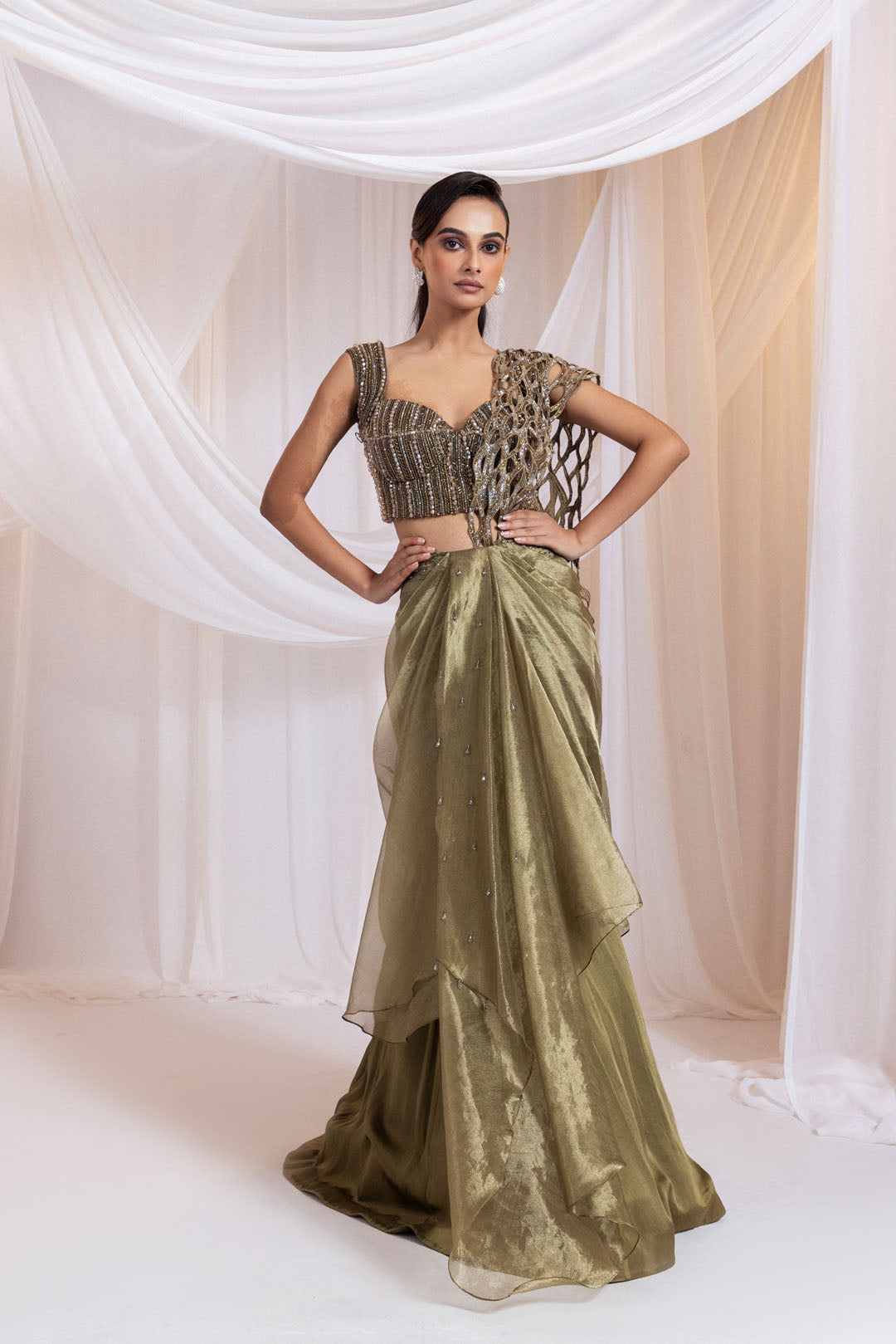 Martini Gleam Saree