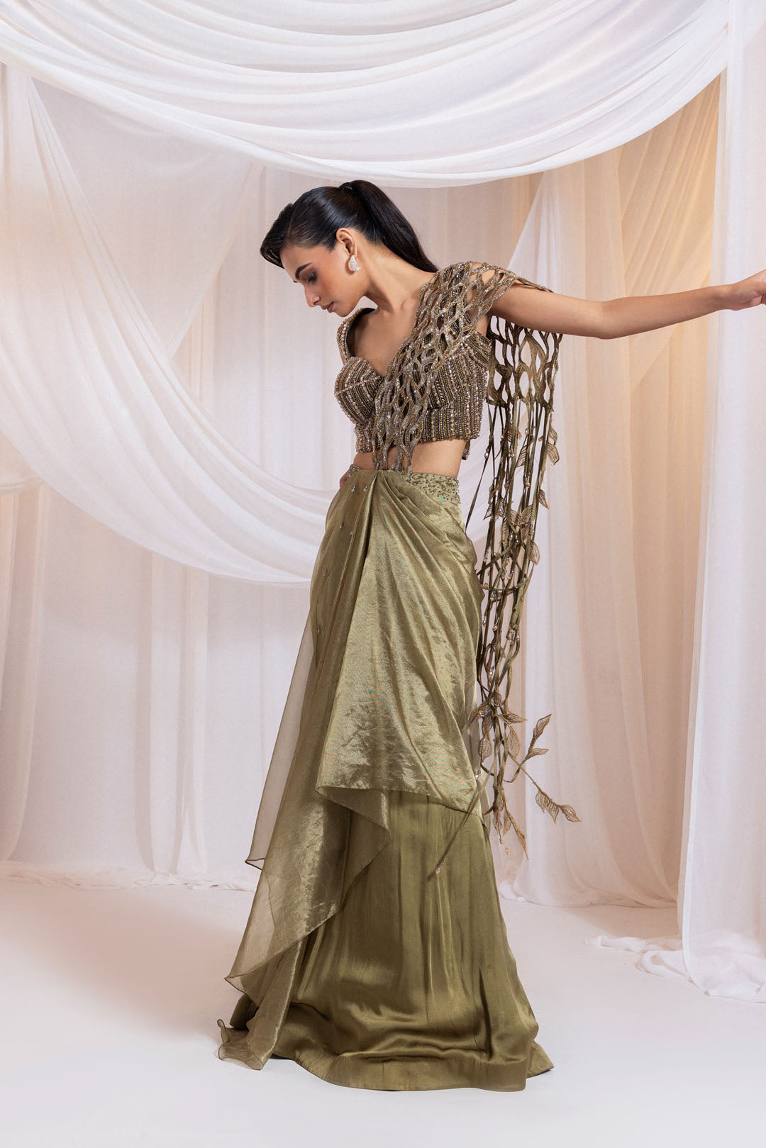 Martini Gleam Saree