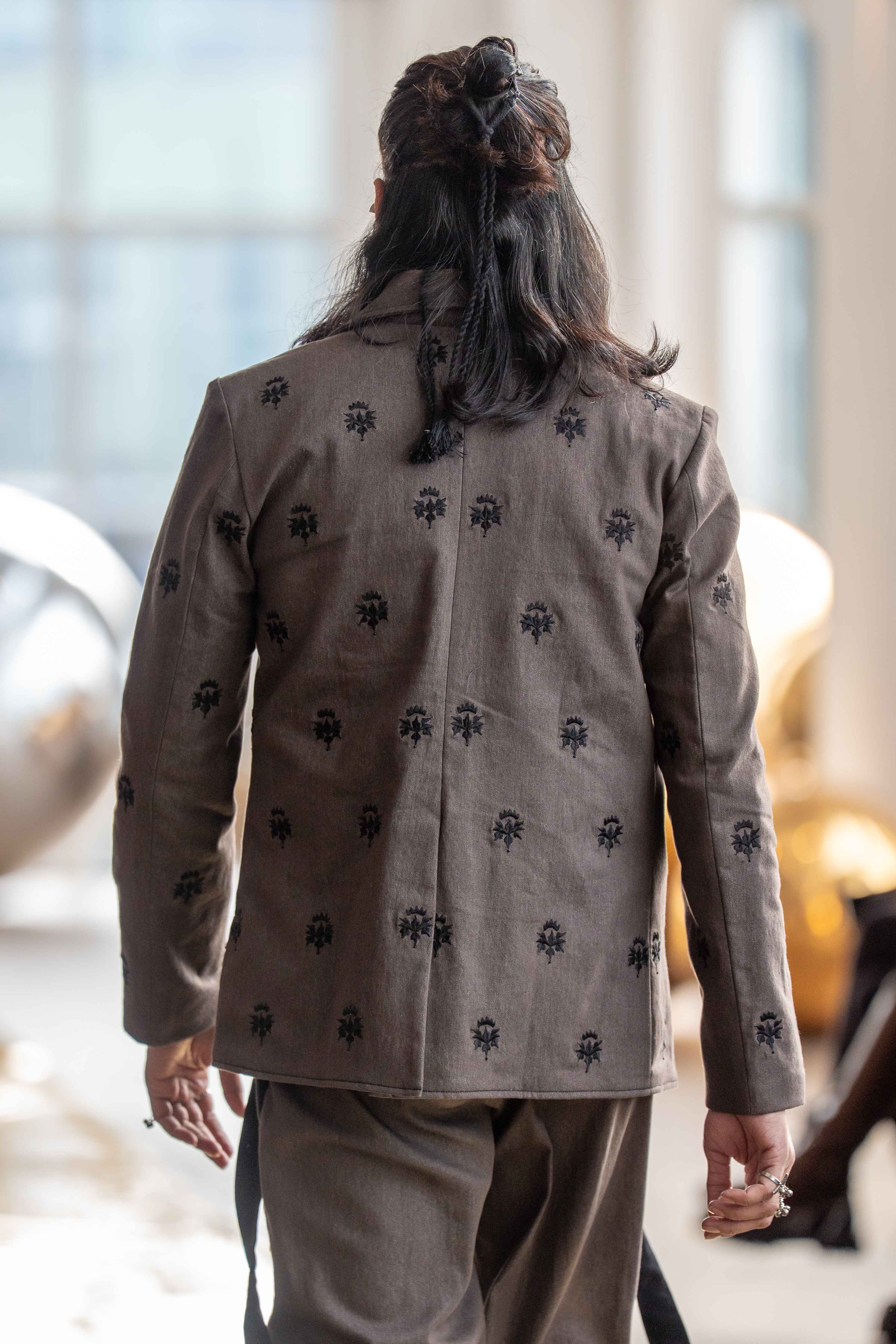 Mugal Embroidered Blazer