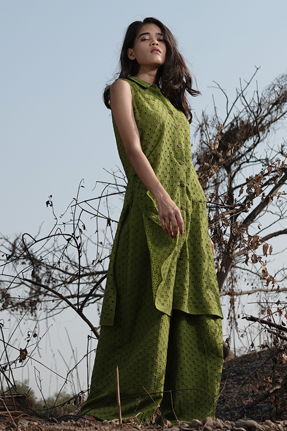 Mint Chutney Kurta - Auraya Fashion -  - #tag1# - #tag2# - #tag3# - #tag3#