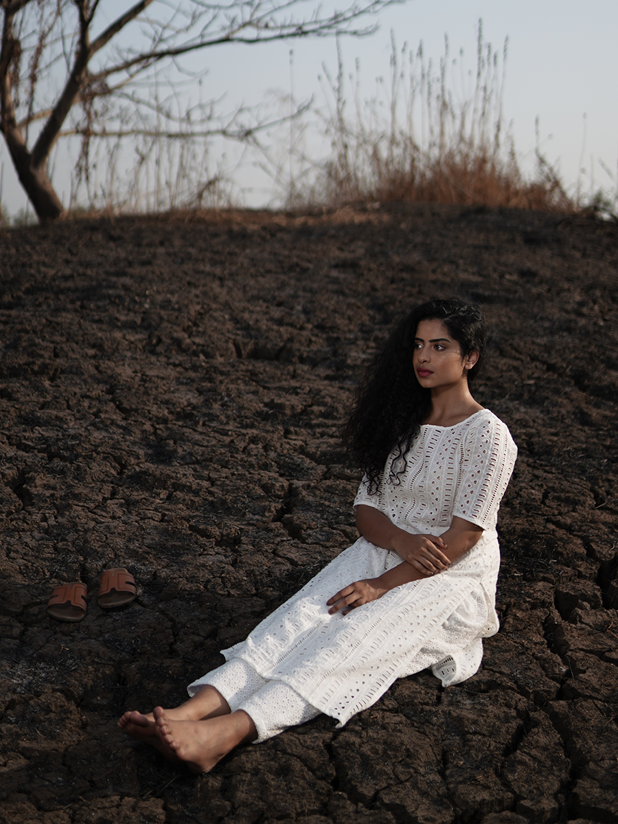 Image of Water Lilies Kurta